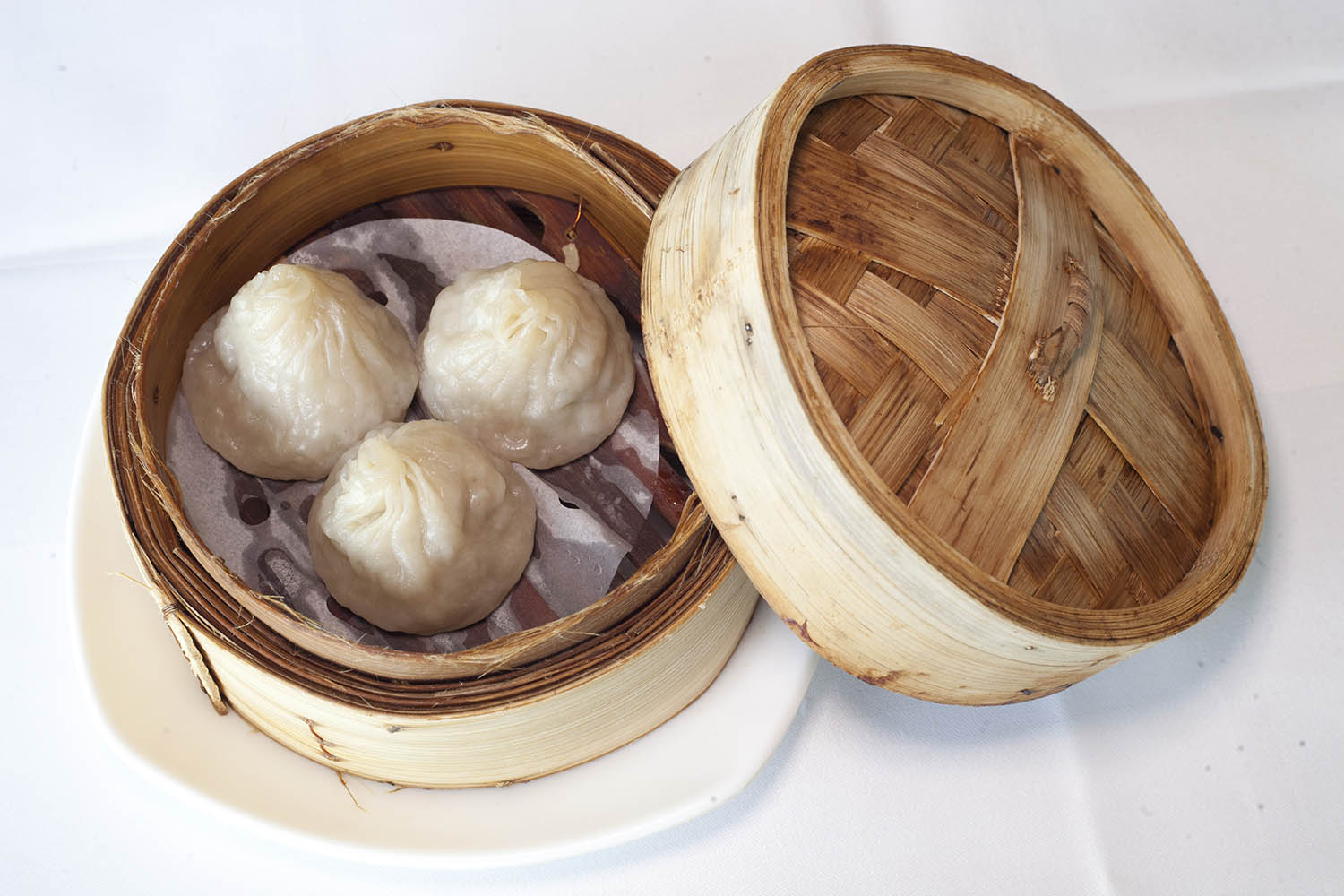 ‘Plump and misted perfectly with steam’: pork and crab dumplings