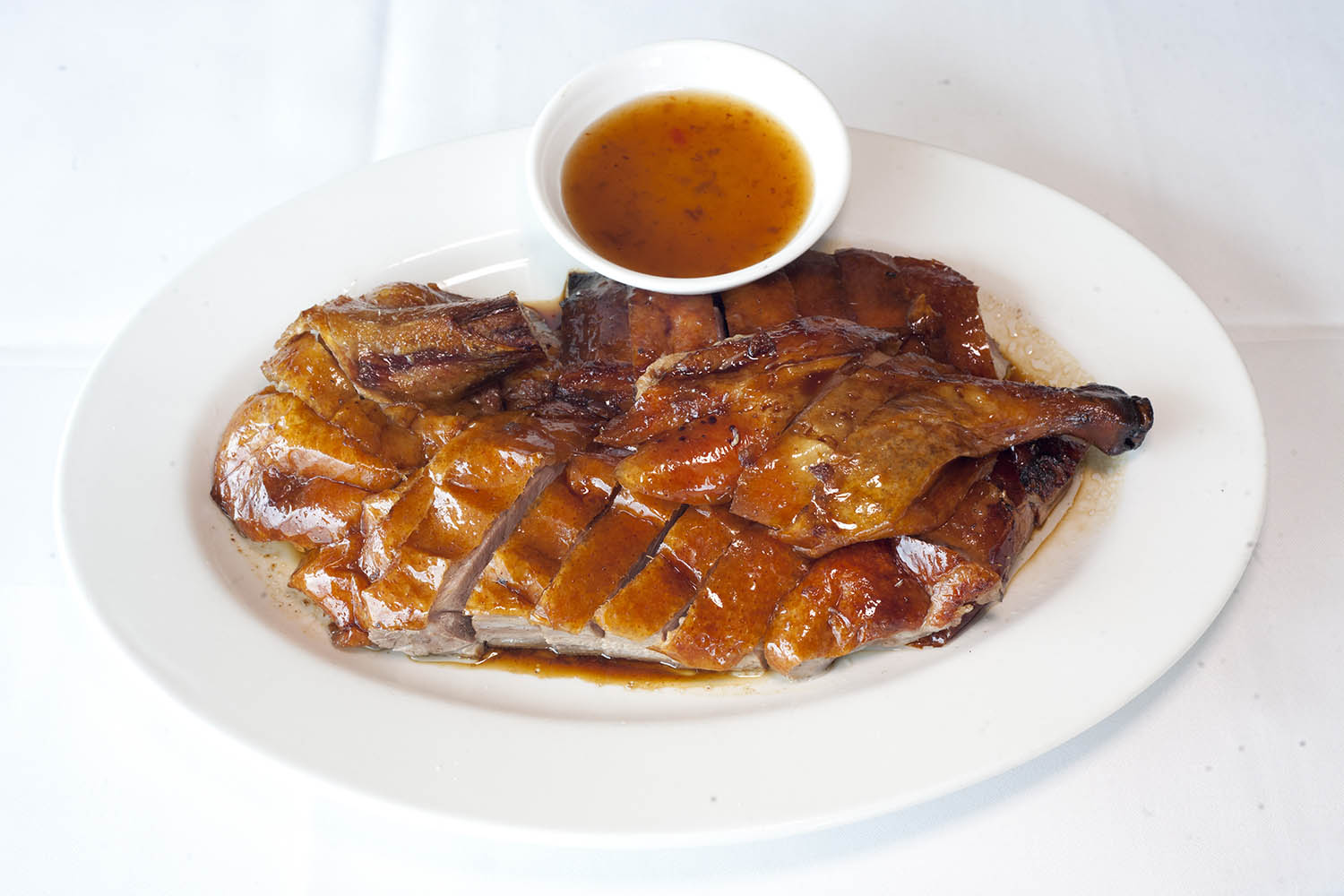‘It had shaken hands with enough star anise to actually be aromatic’:roast duck