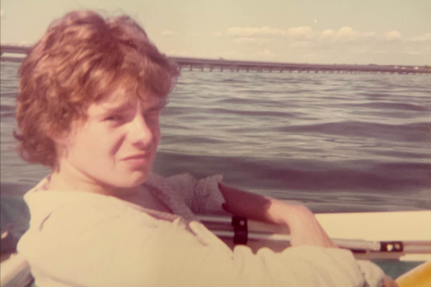 ‘All I had going for me was a transistor radio, a record player, and a handful of albums’: Keith Blackmore at age 18, in the summer of 1975