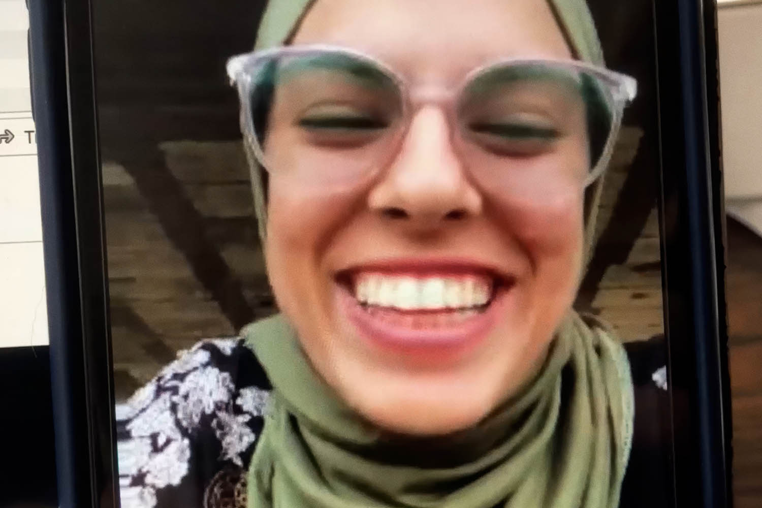 Fatma Hassona’s ‘wide, warm’ smile lights up the screen in Put Your Soul on Your Hand and Walk