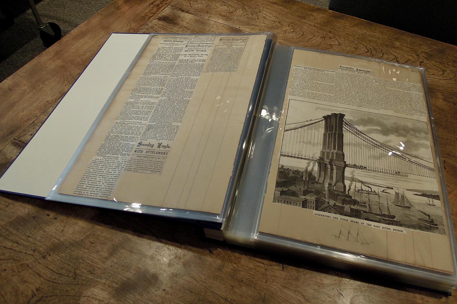 'Using an archive was the only way I could write my book about Washington Roebling, chief engineer of the Brooklyn Bridge'