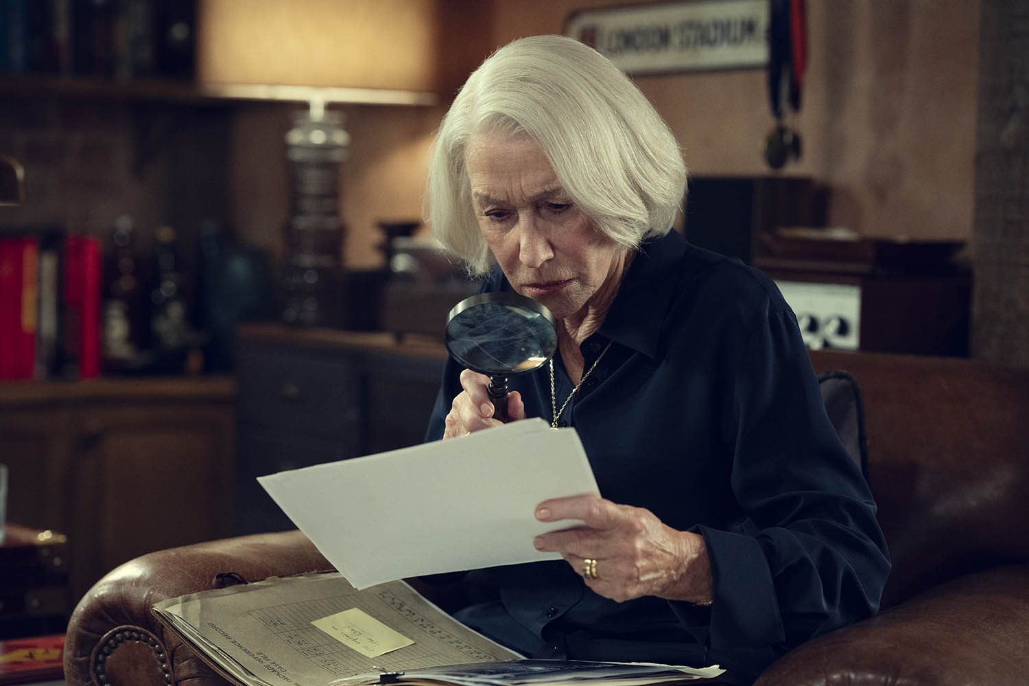 Helen Mirren in the ‘impossibly twee’ The Thursday Murder Club