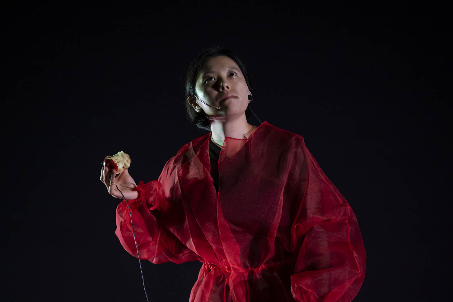 The mesmerising, apple-crunching Winnie Huang