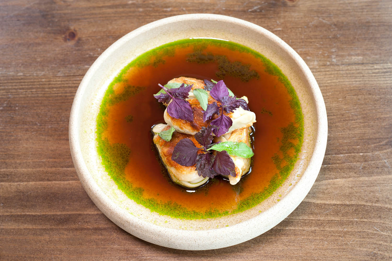 ‘Every dish is a surprise’: vareniki (dumplings) and oxtail broth