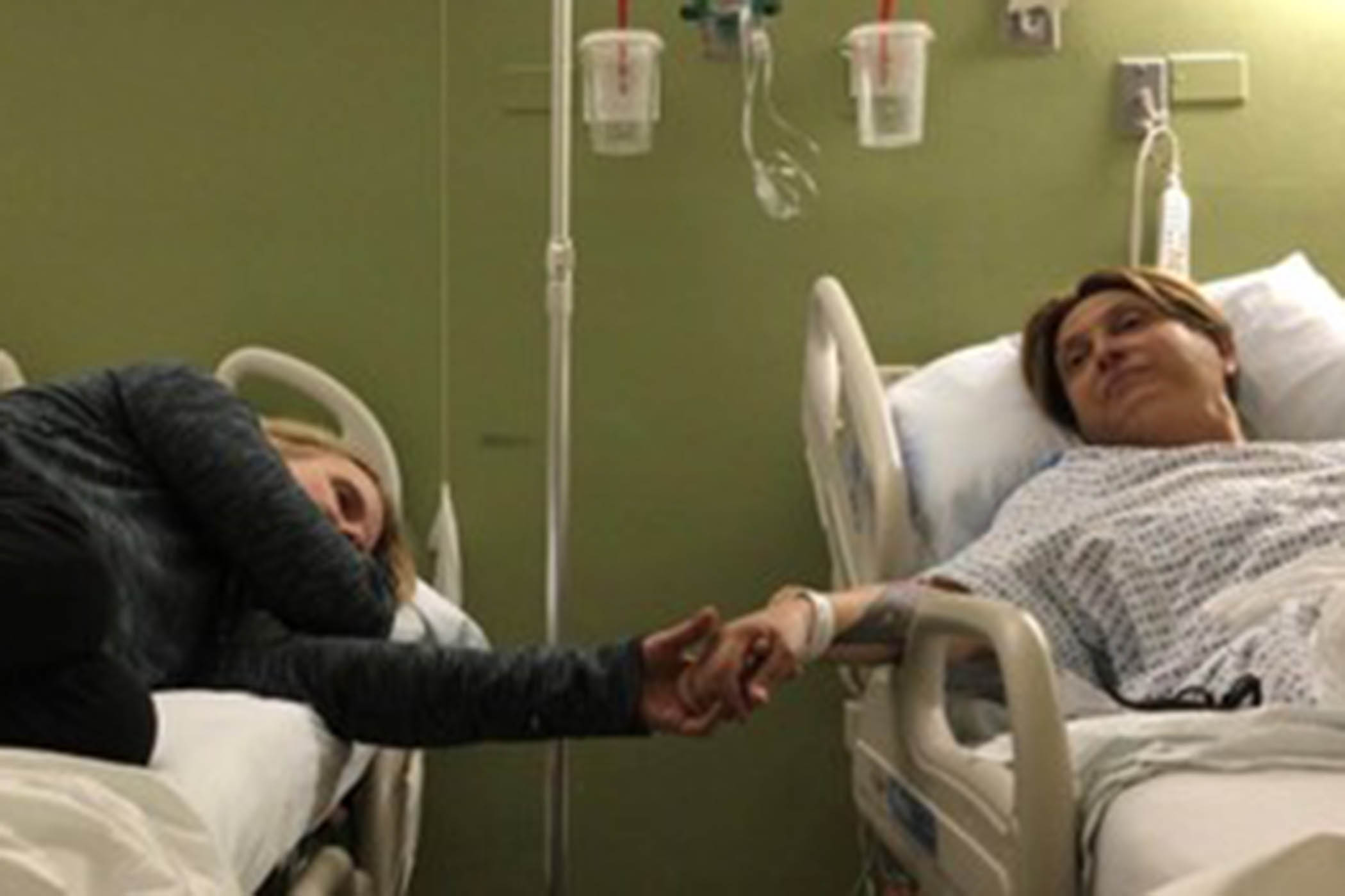 ‘Squeezing every last drop from a life that is running out’: Elizabeth Gilbert and Rayya Elias.