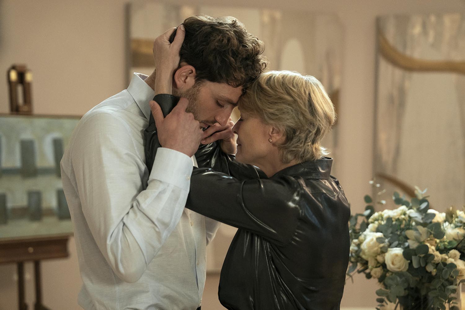 ‘Cloying quasi-eroticism’: Laurie Davidson and Robin Wright in The Girlfriend