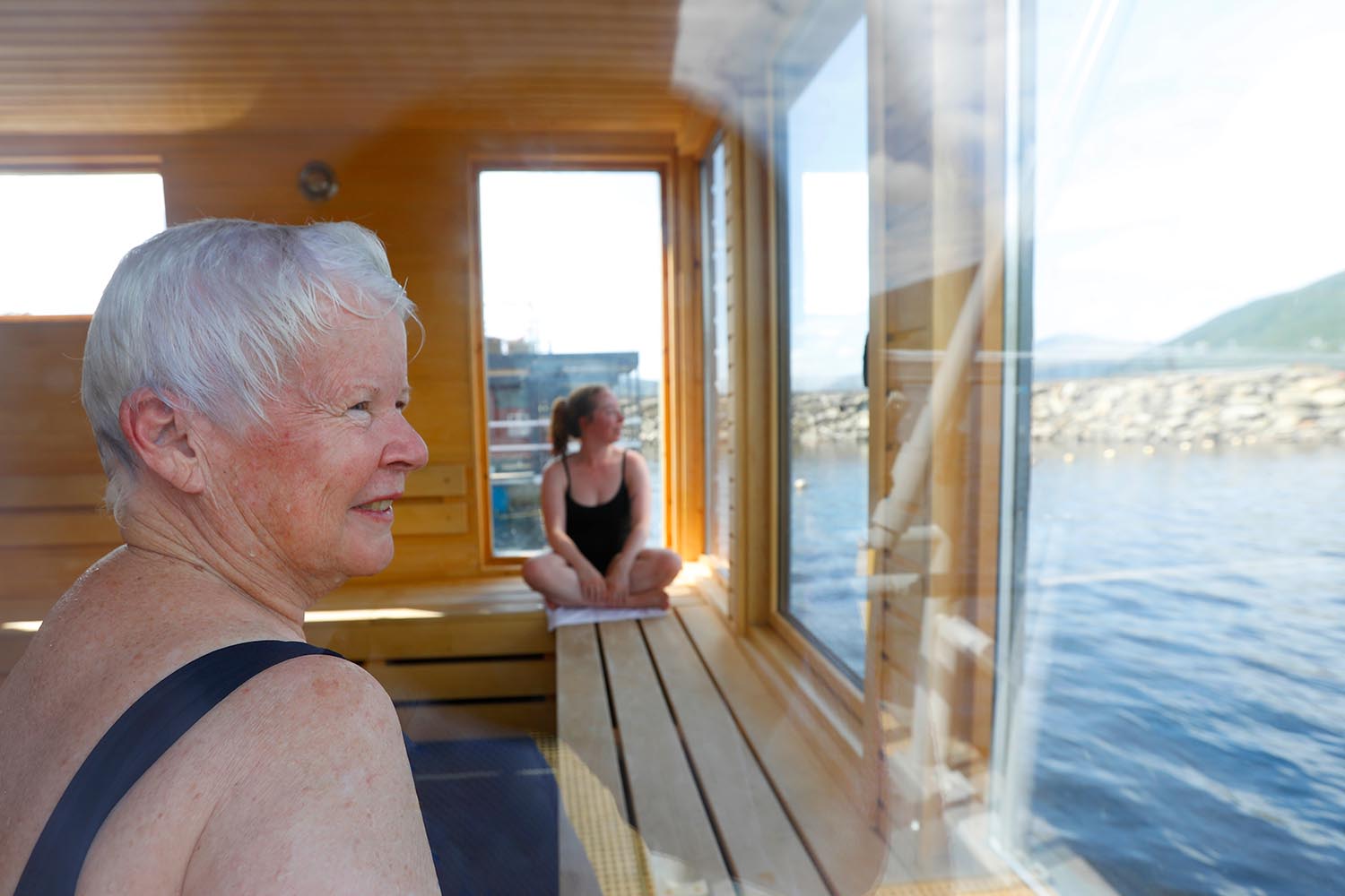 Floating Sauna on Loch Tay