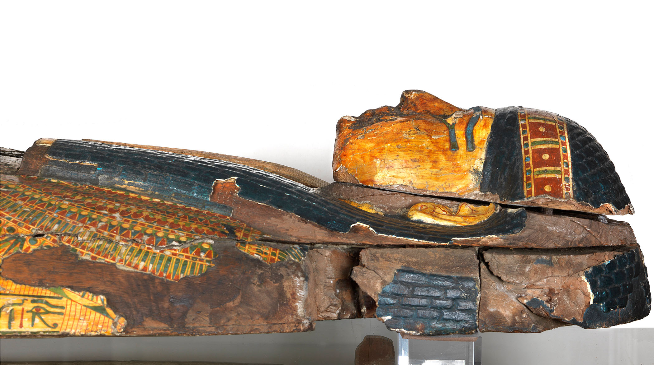 Head of the coffin of Nespawshefyt, a scribe