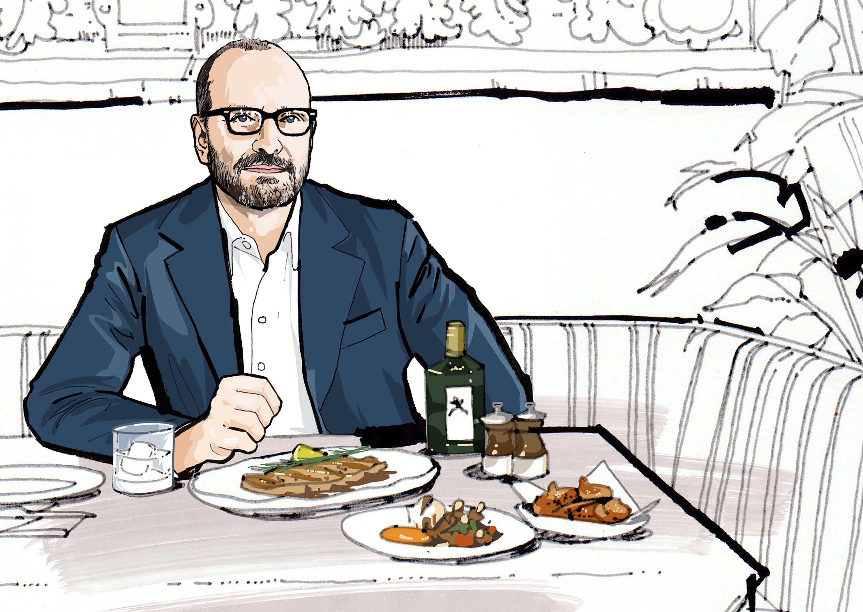 A table for… Steven Soderbergh