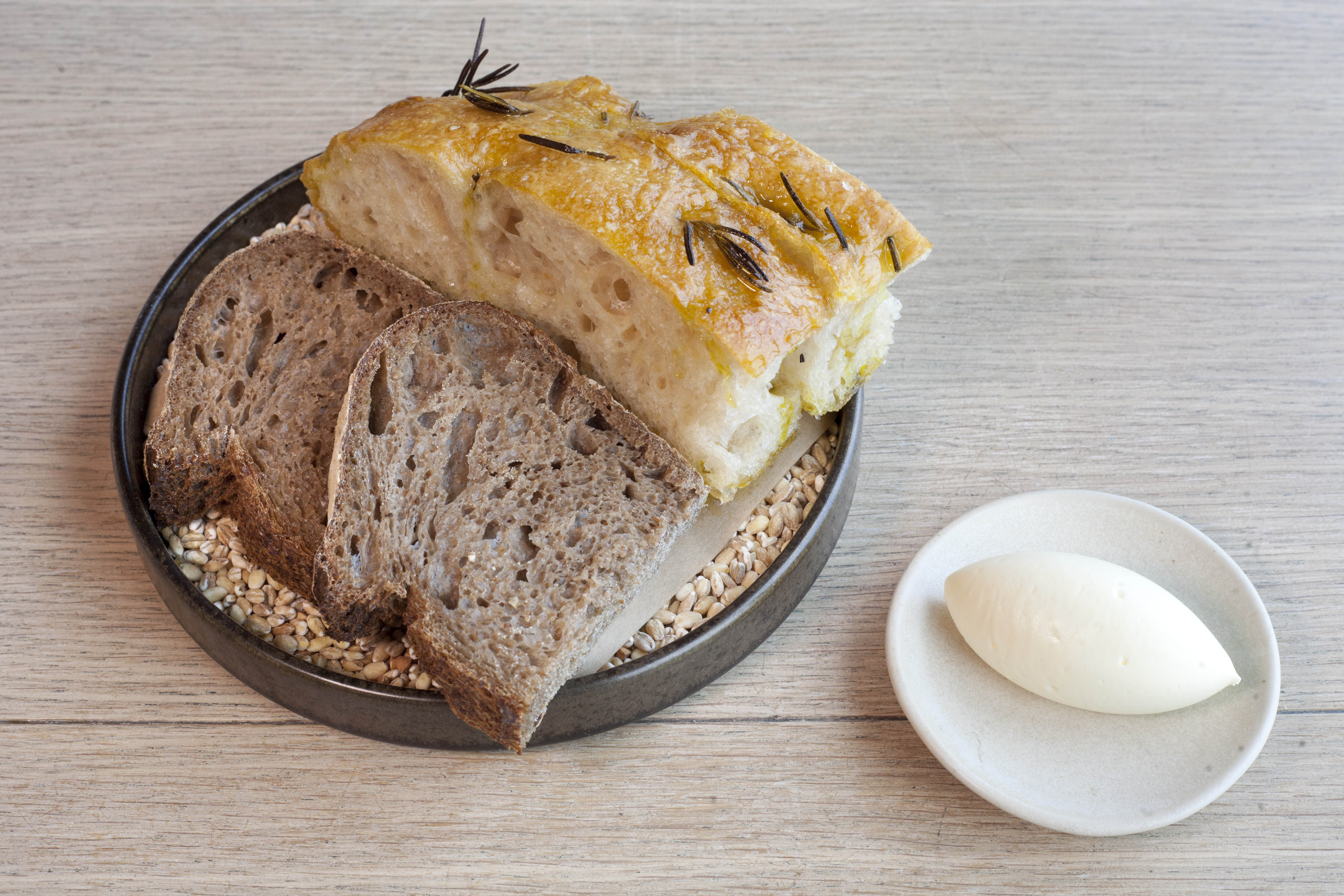 ‘Served on a bed of small, heated pellets’: bread