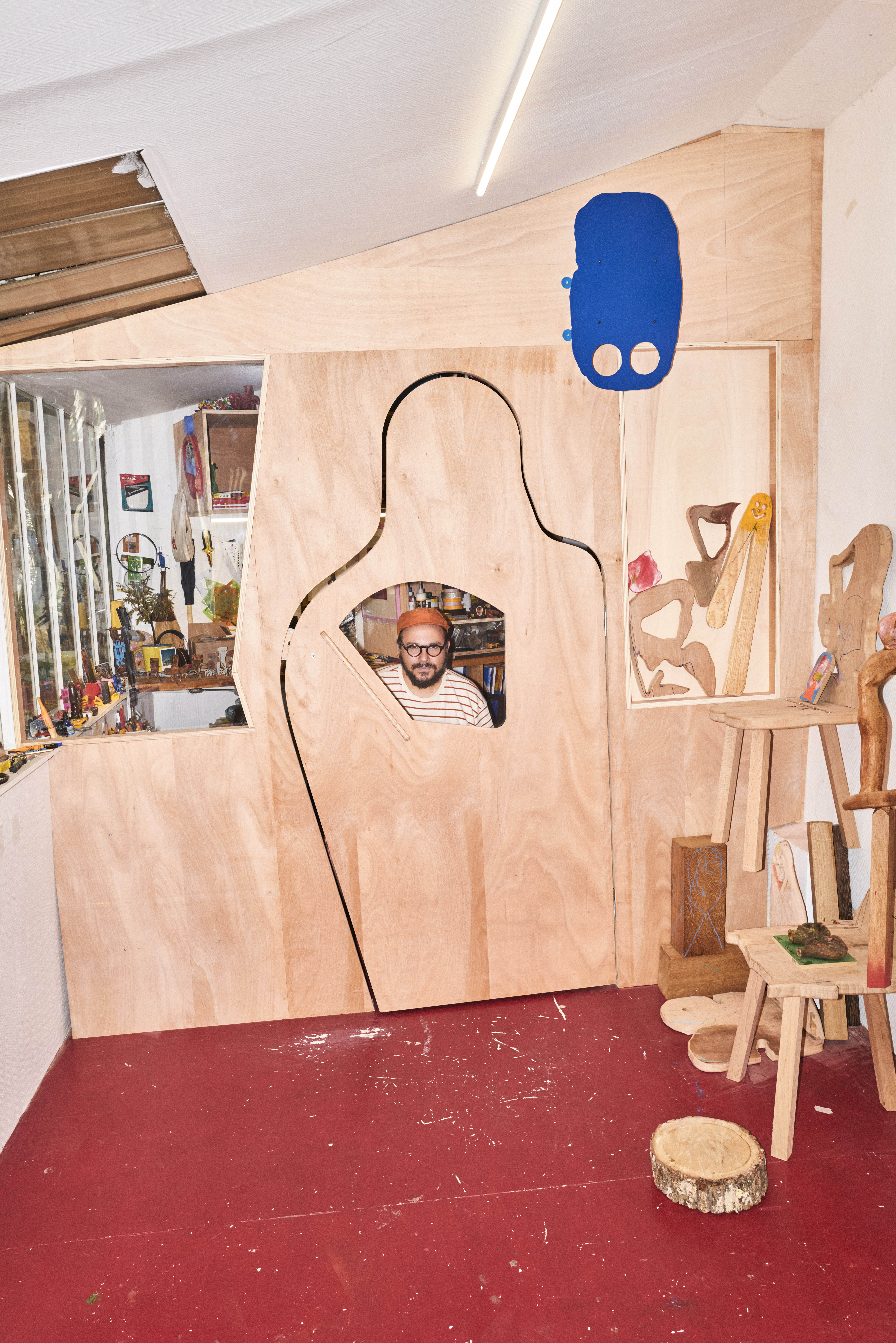 ‘Everything emerges from an act of drawing’: Ionescu in his workspace