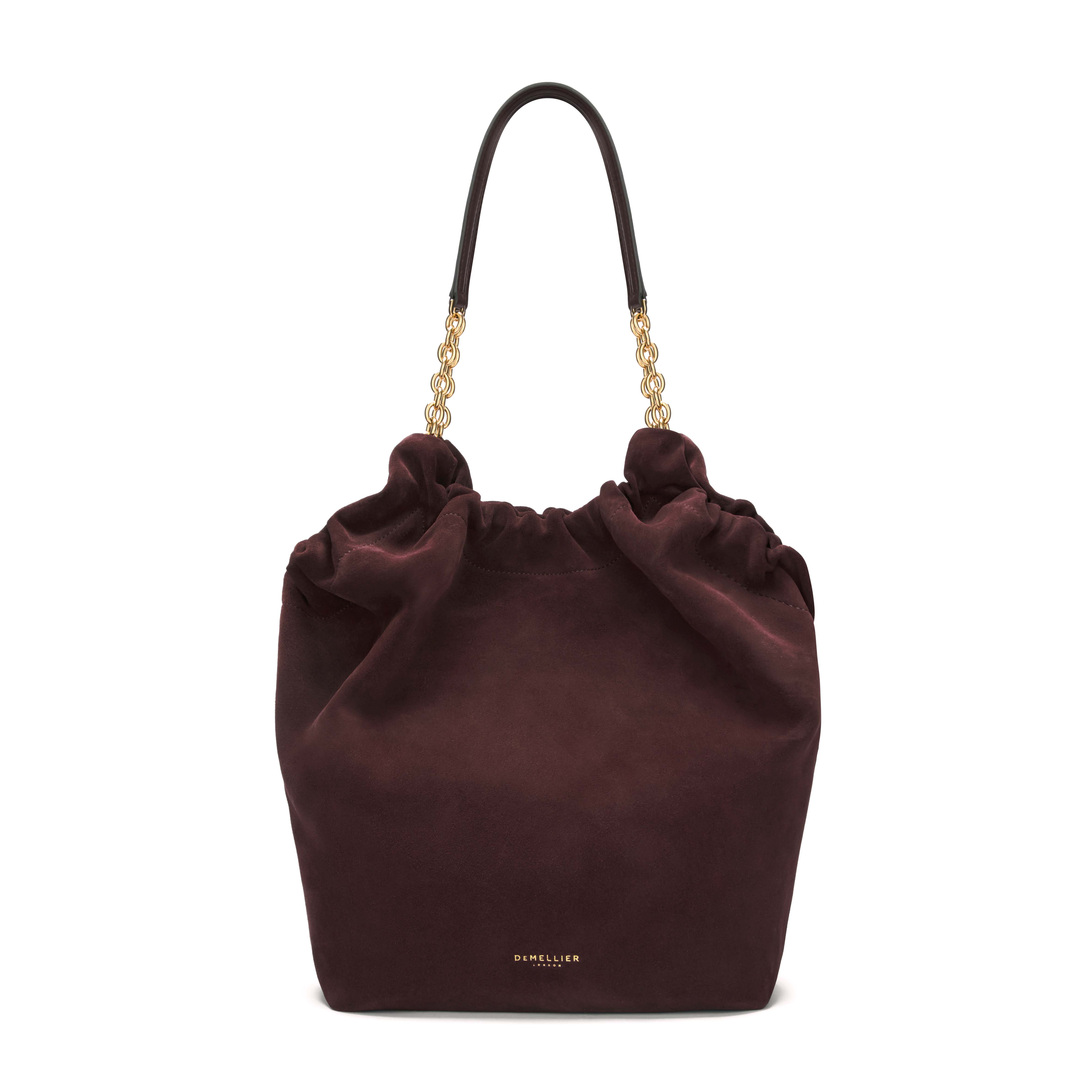 Burgundy Miami bag, £485, DeMellier