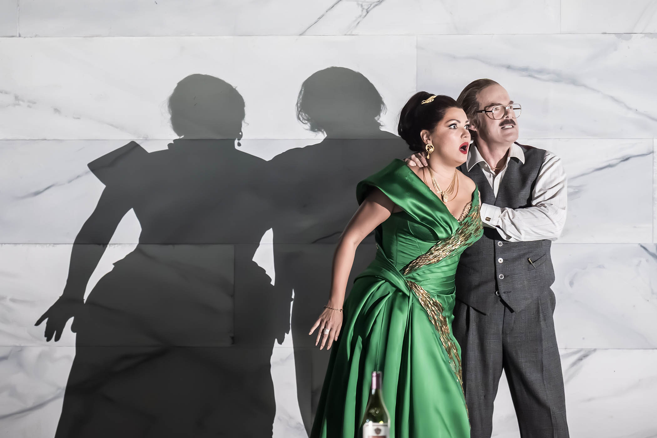 Anna Netrebko electrifies in a controversial Tosca