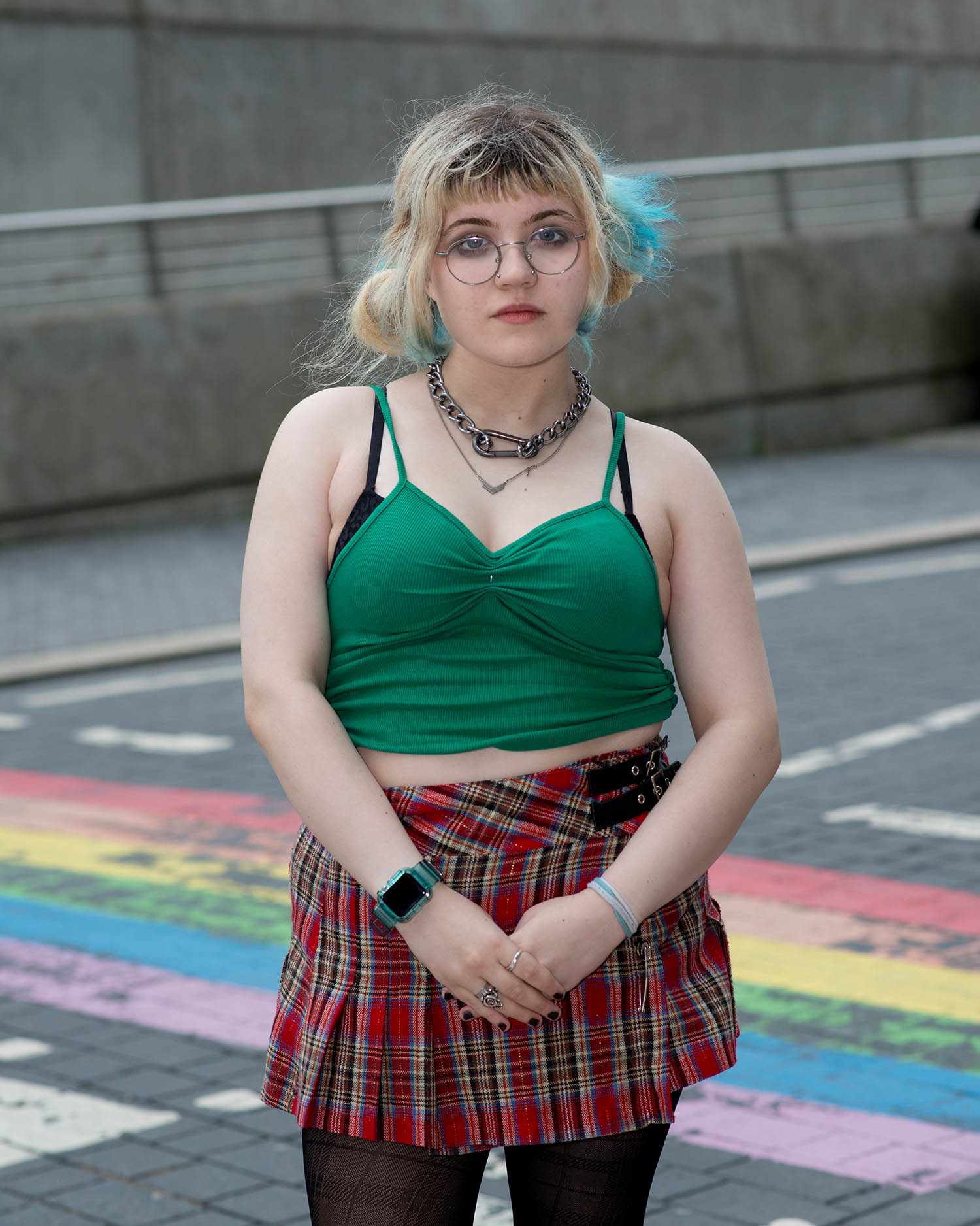 Vi, 22, from the Isle of Wight: ‘It is important to support this message for me and my moral compass’