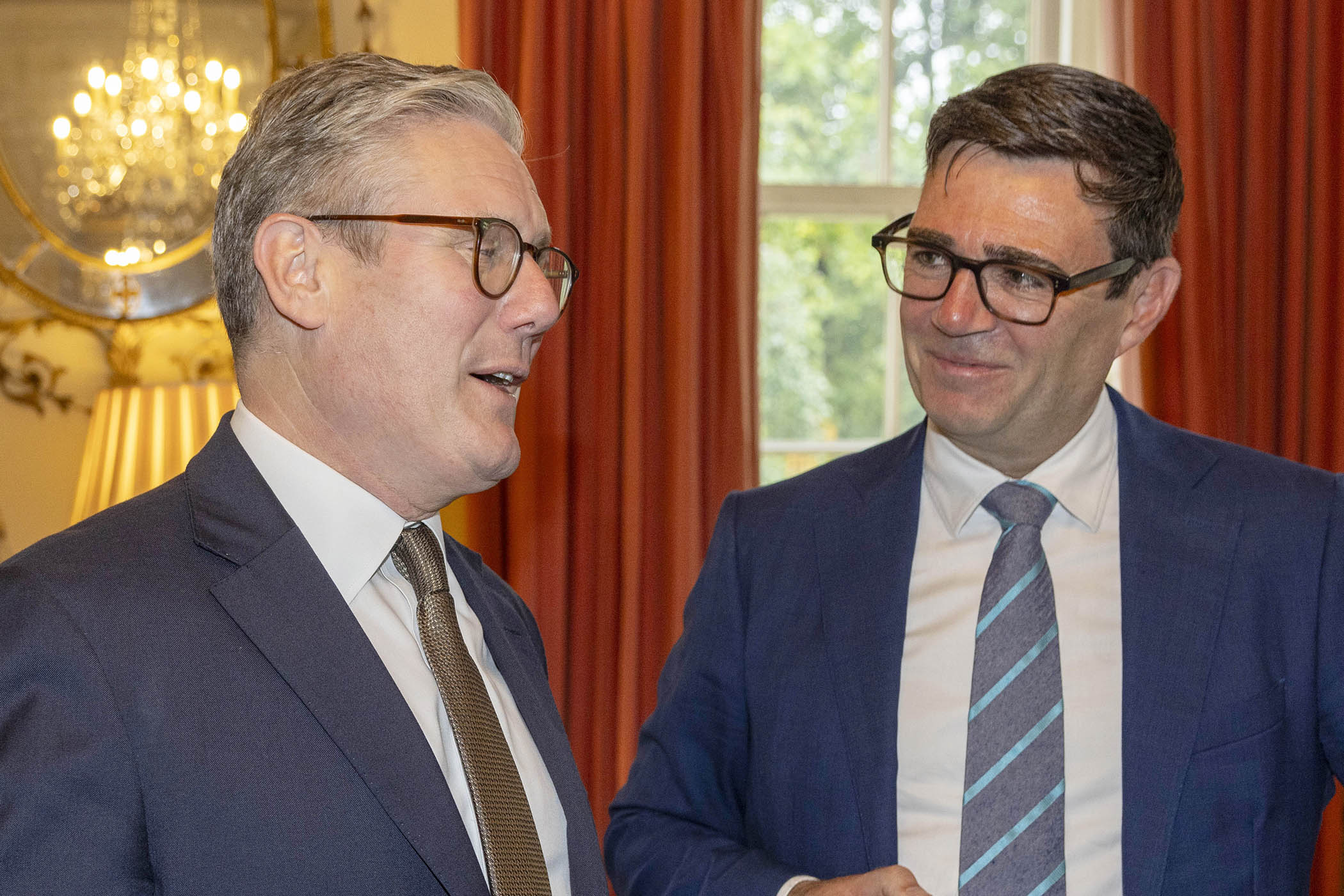 Keir Starmer with Andy Burnham