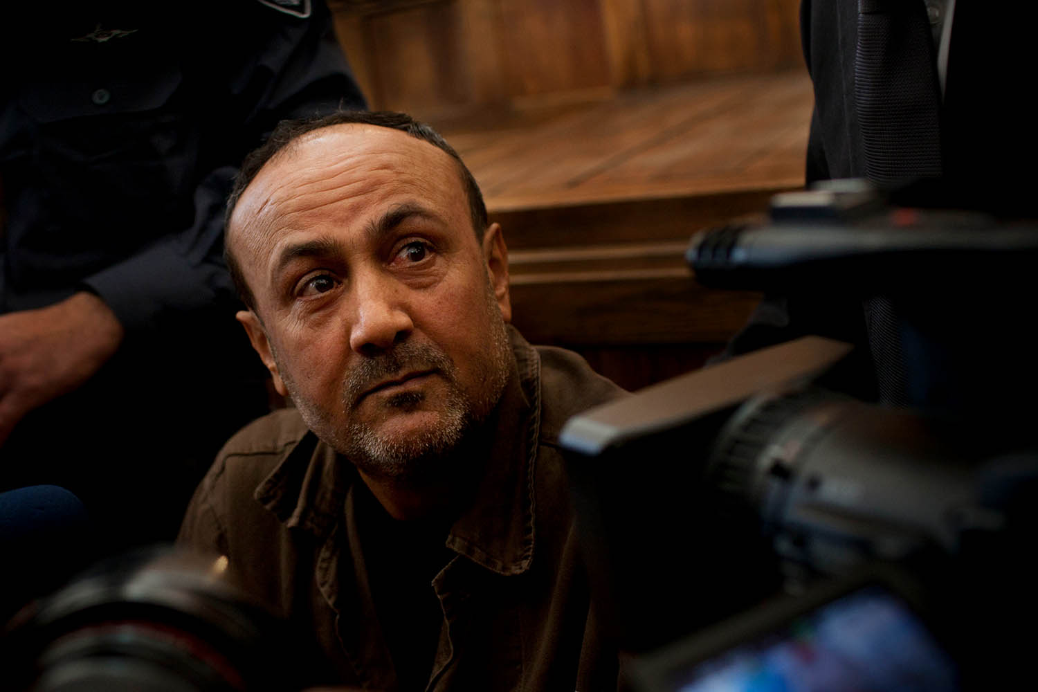 ‘My father bring can democracy to Palestinian politics. You simply need to ask to release him’
