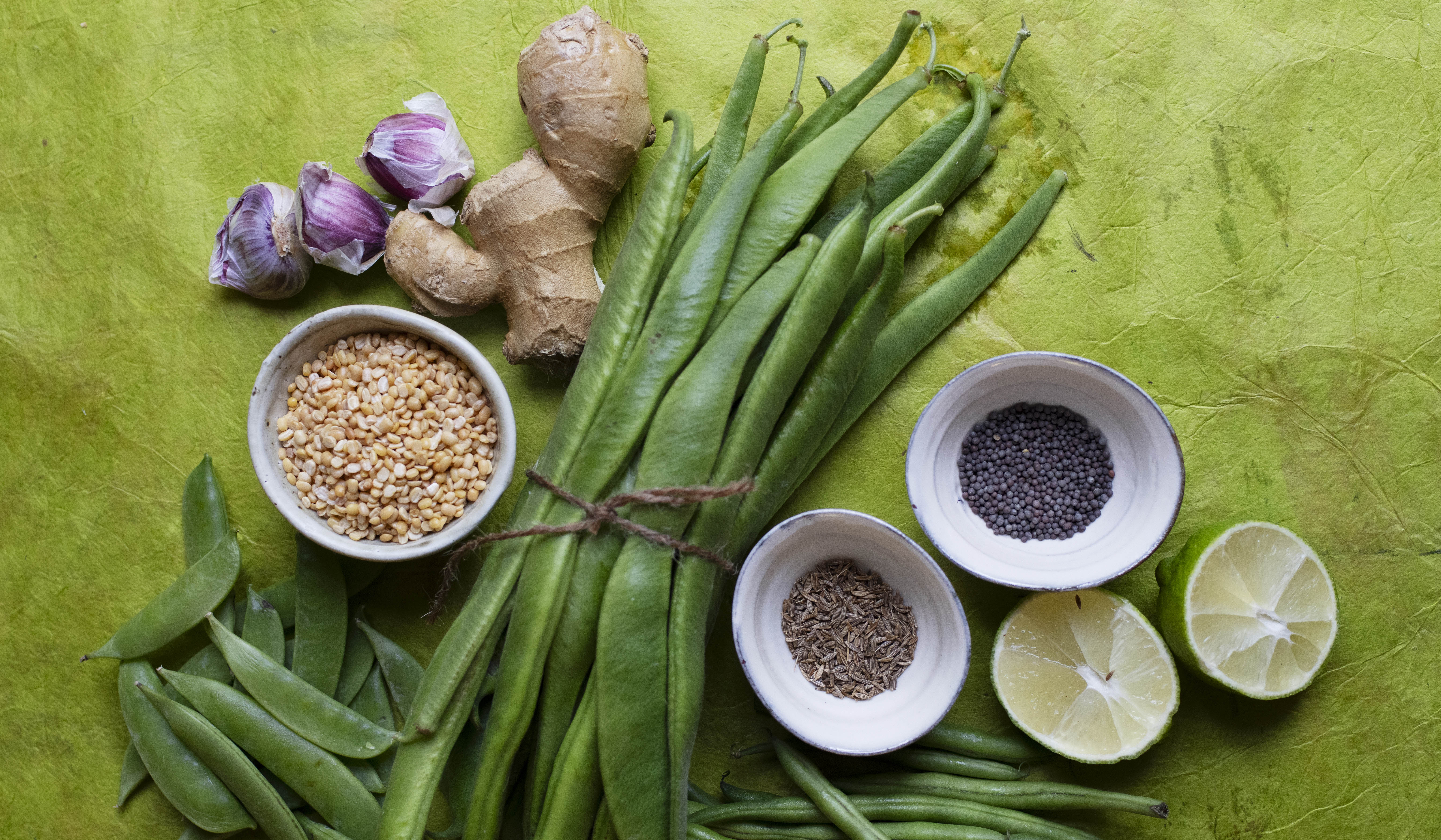 Nigel Slater’s kitchen diary: time for a sweet, aromatic green bean dal