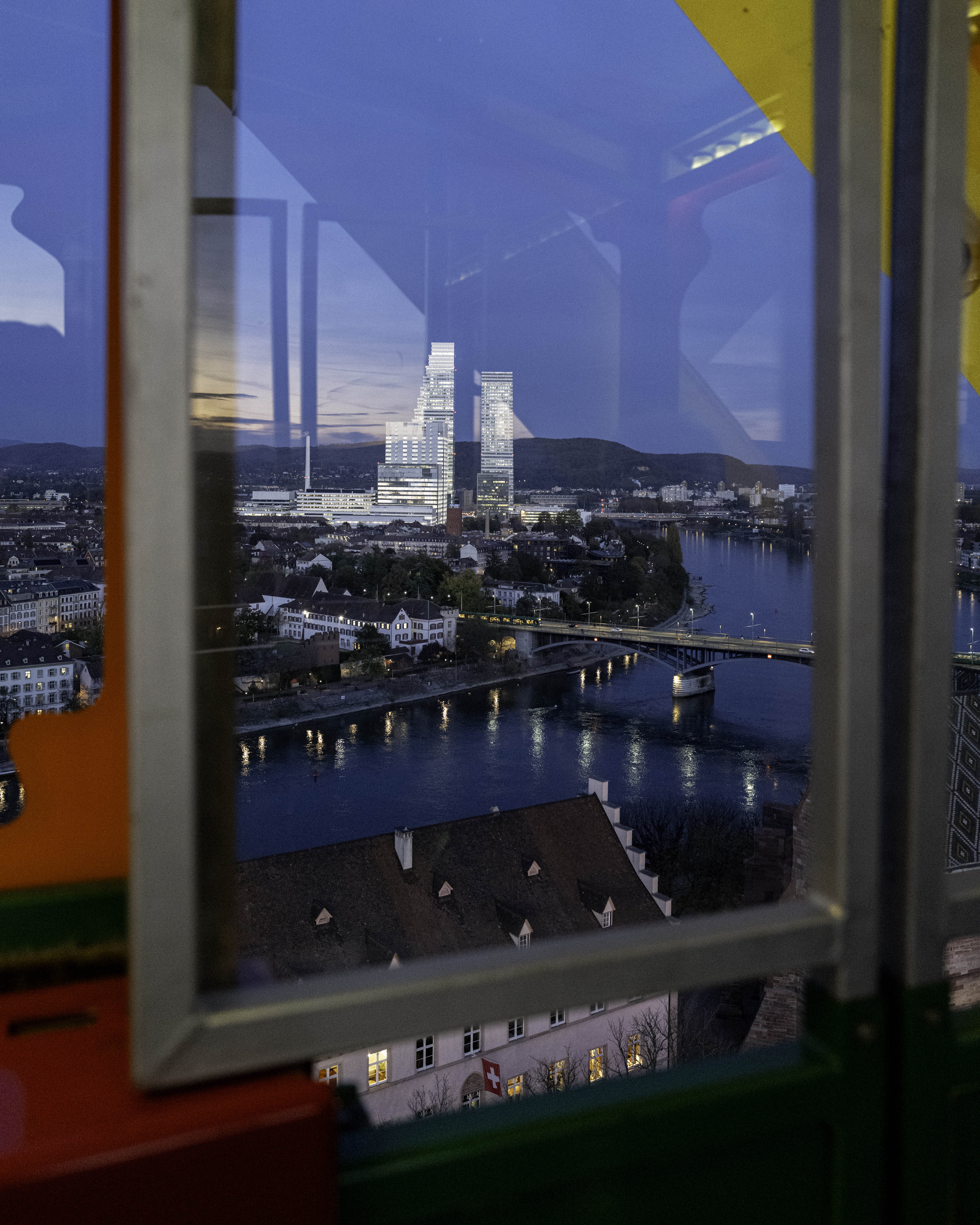 Bridge of sighs: a view across the city with its riverside setting, spectacular architecture and surrounding hills
