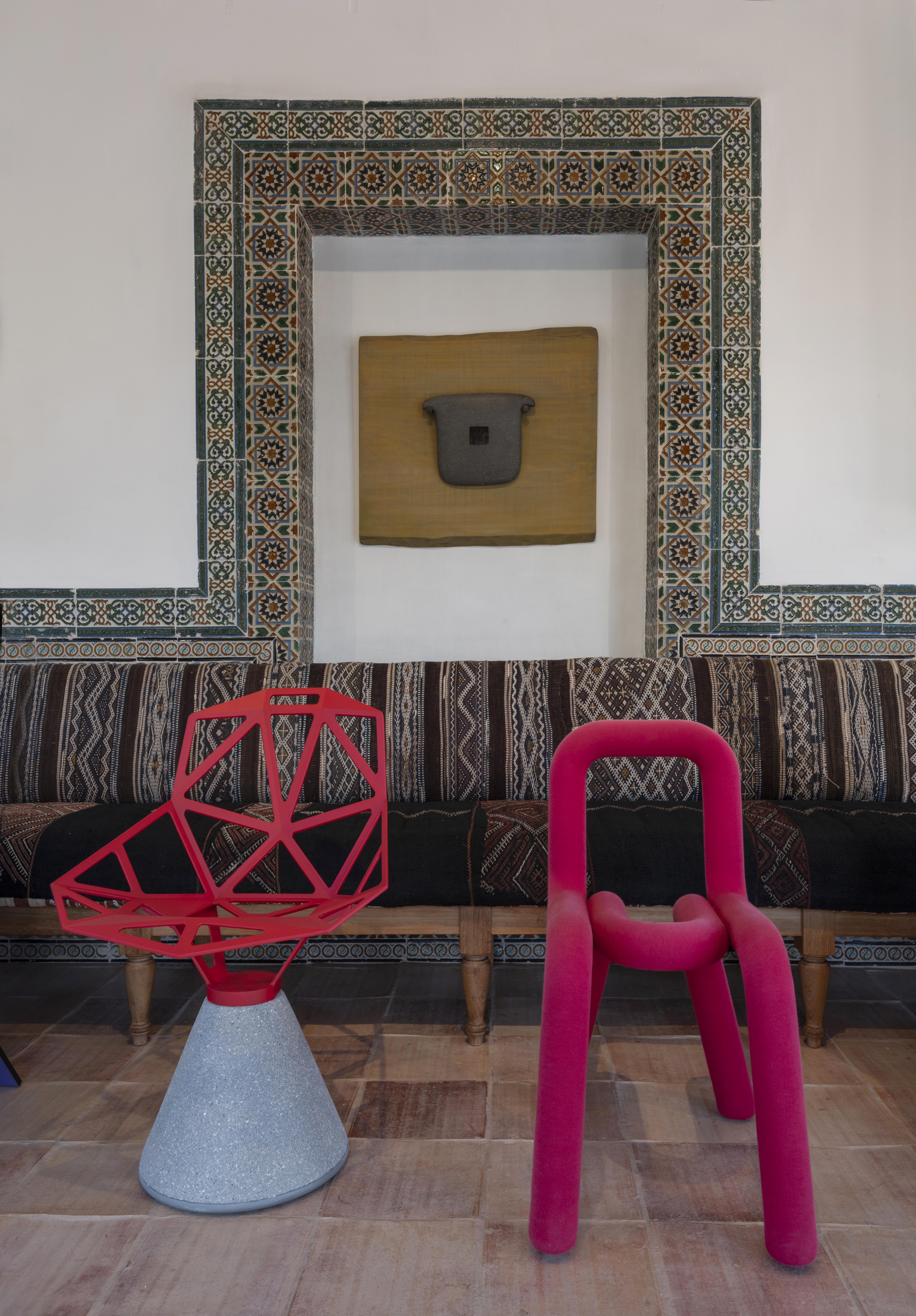 ‘Confluence’: colourful tiles blend the house’s Spanish origins with the architect’s North African vernacular