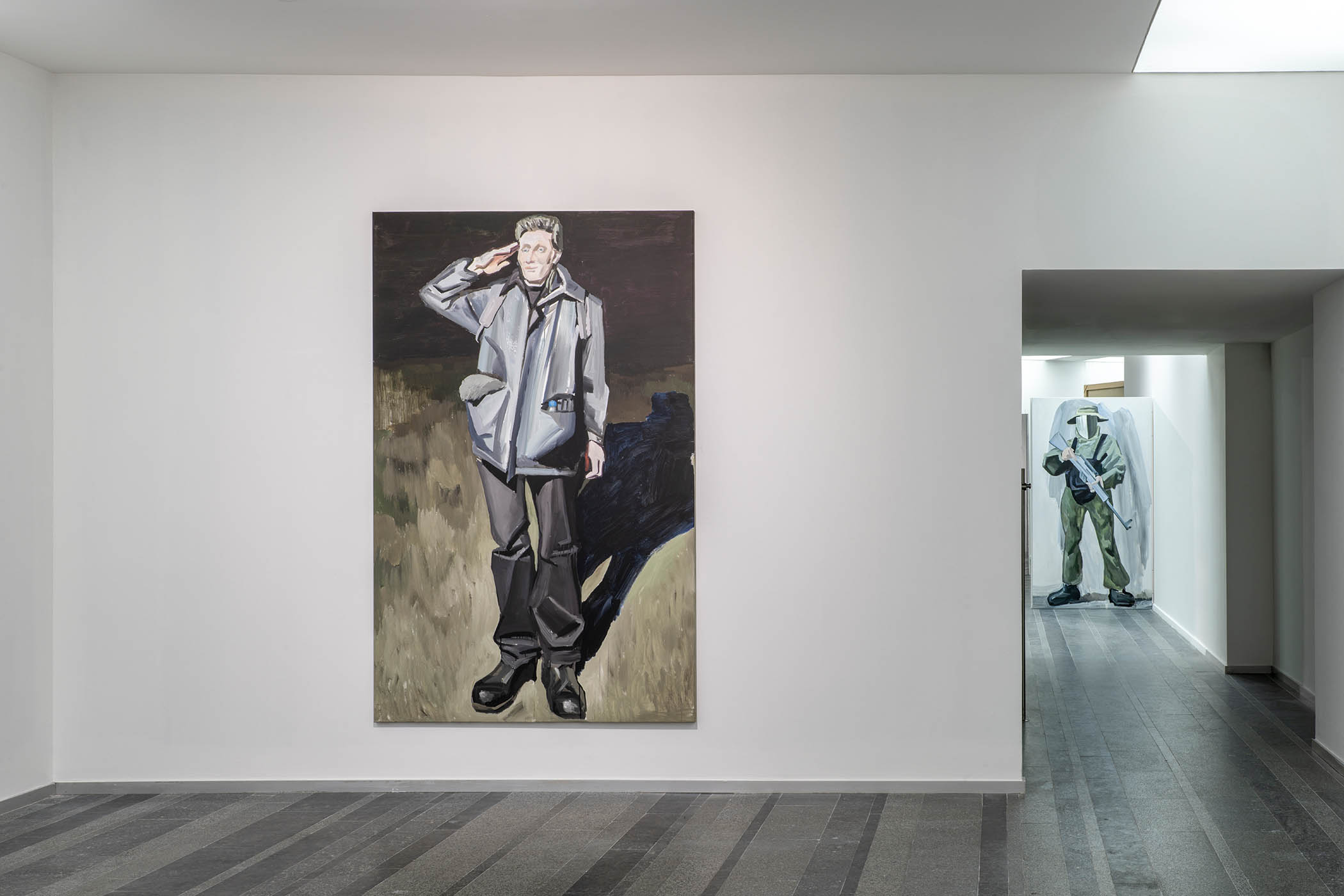 Max in the Army from Lesia Khomenko’s exhibition Imaginary Distance, on show at the Pinchuk Art Centre