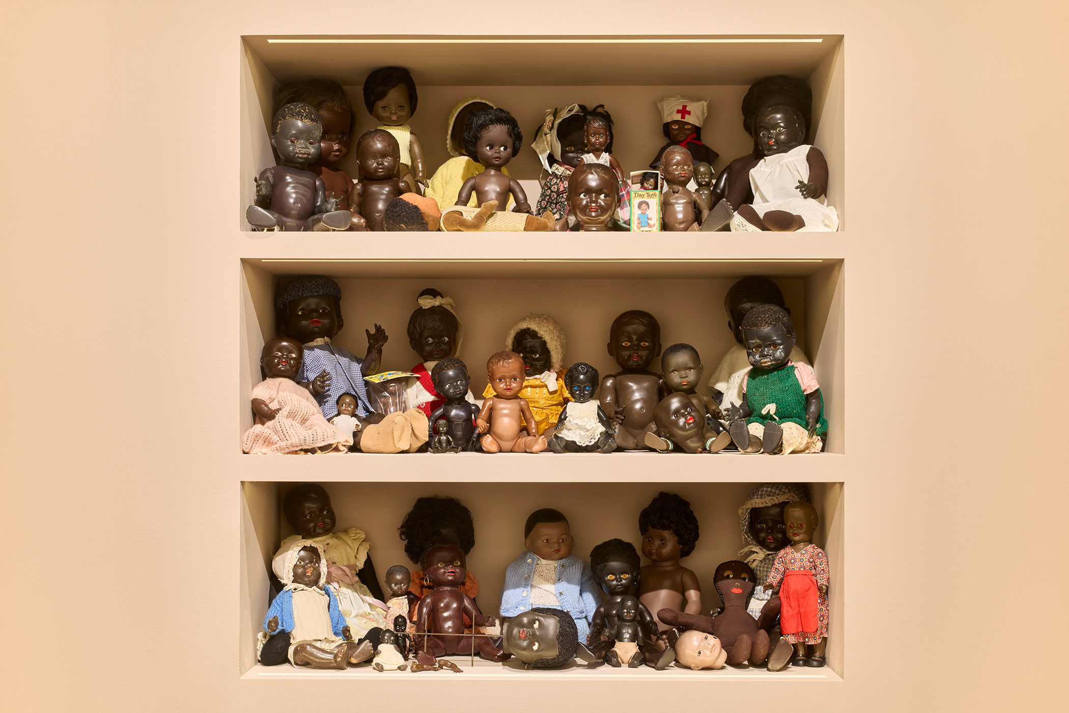 Rene Matić’s ‘unsettling display’ of black dolls, Restoration, asks how the meaning of these toys has changed in modern Britain