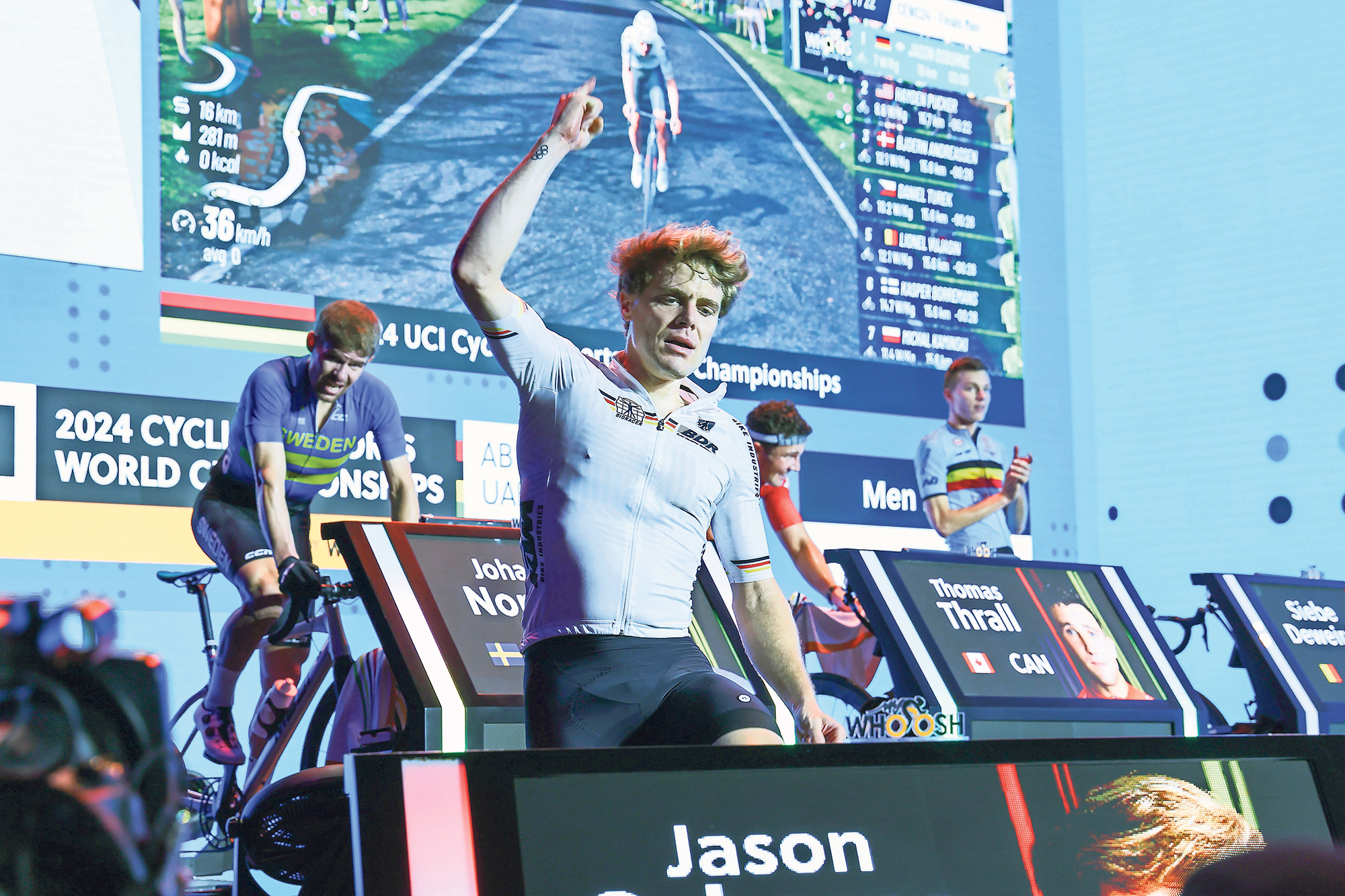 Meet the cyclist who can earn six figures without leaving his front room