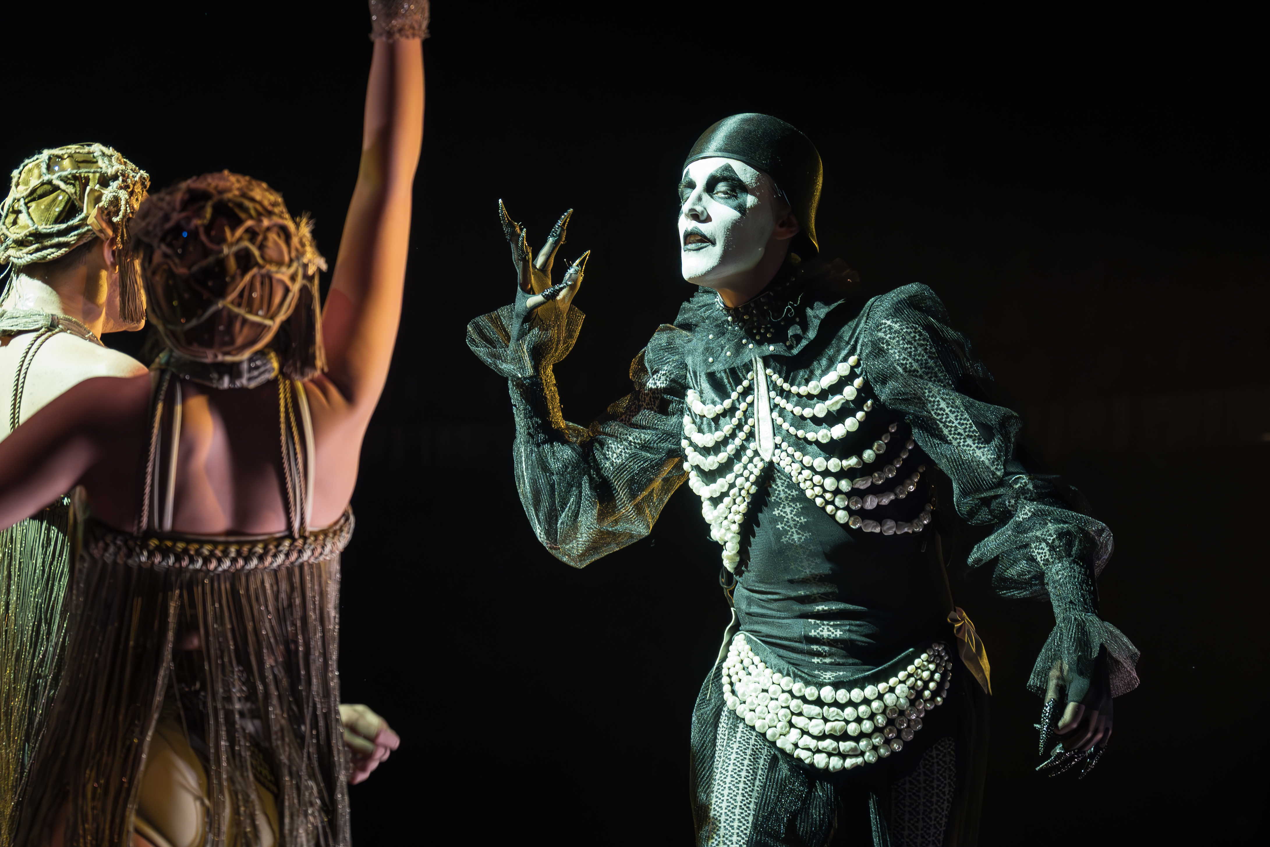 ‘The Emcee becomes a skeleton, with bones strung like pearls’: Reeve Carney stars in the new London cast