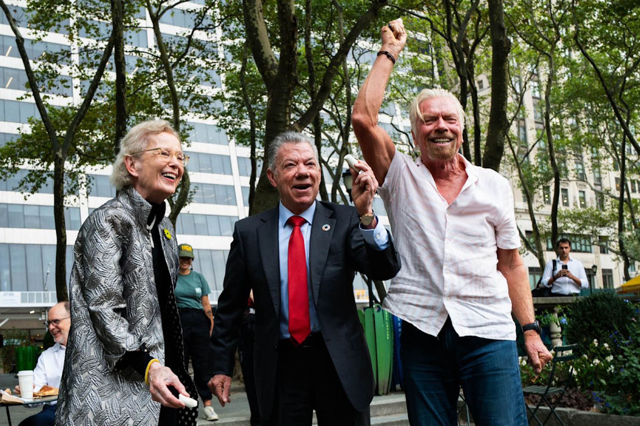 Richard Branson bangs the drum for climate investors at muted UN gathering