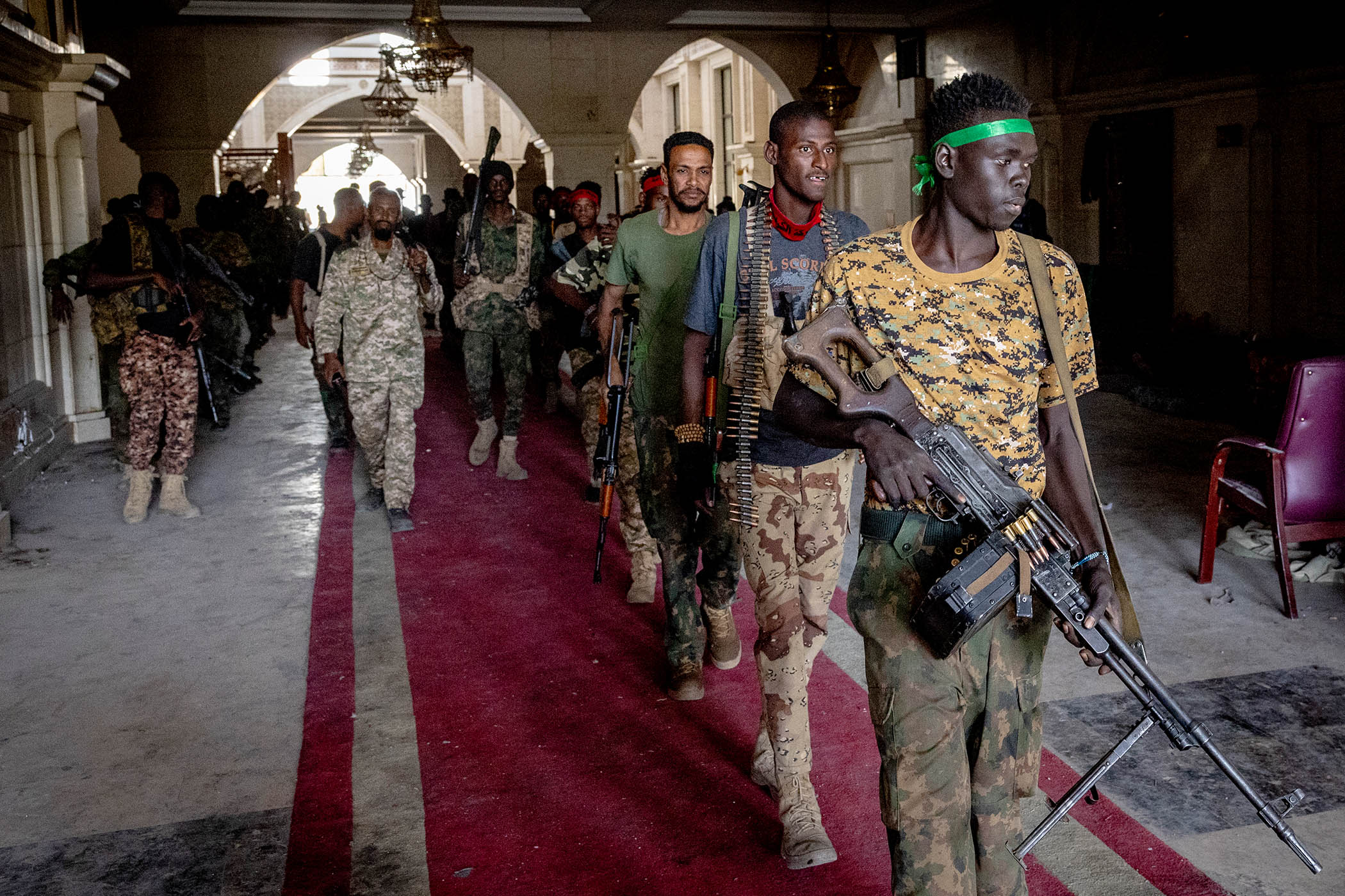 Kindness amid the killing as families find refuge from militia in Sudan