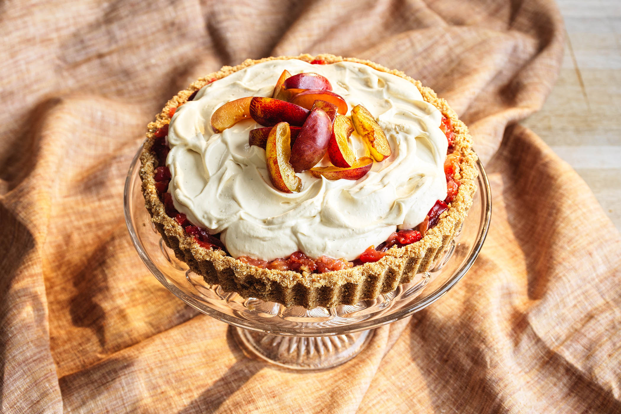 Flora Manson: a plum tart with a difference