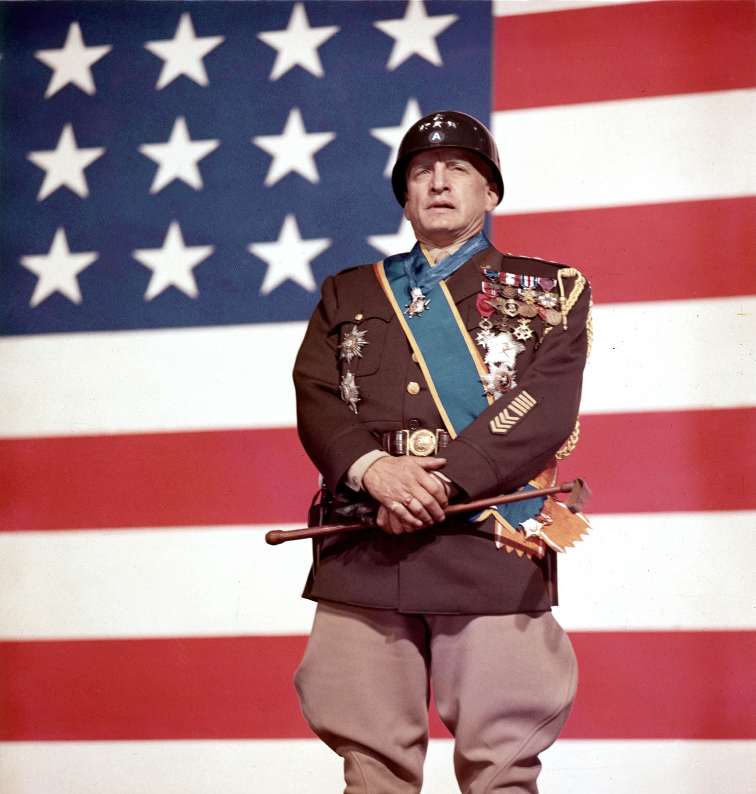 George C Scott in the 1970 film Patton.