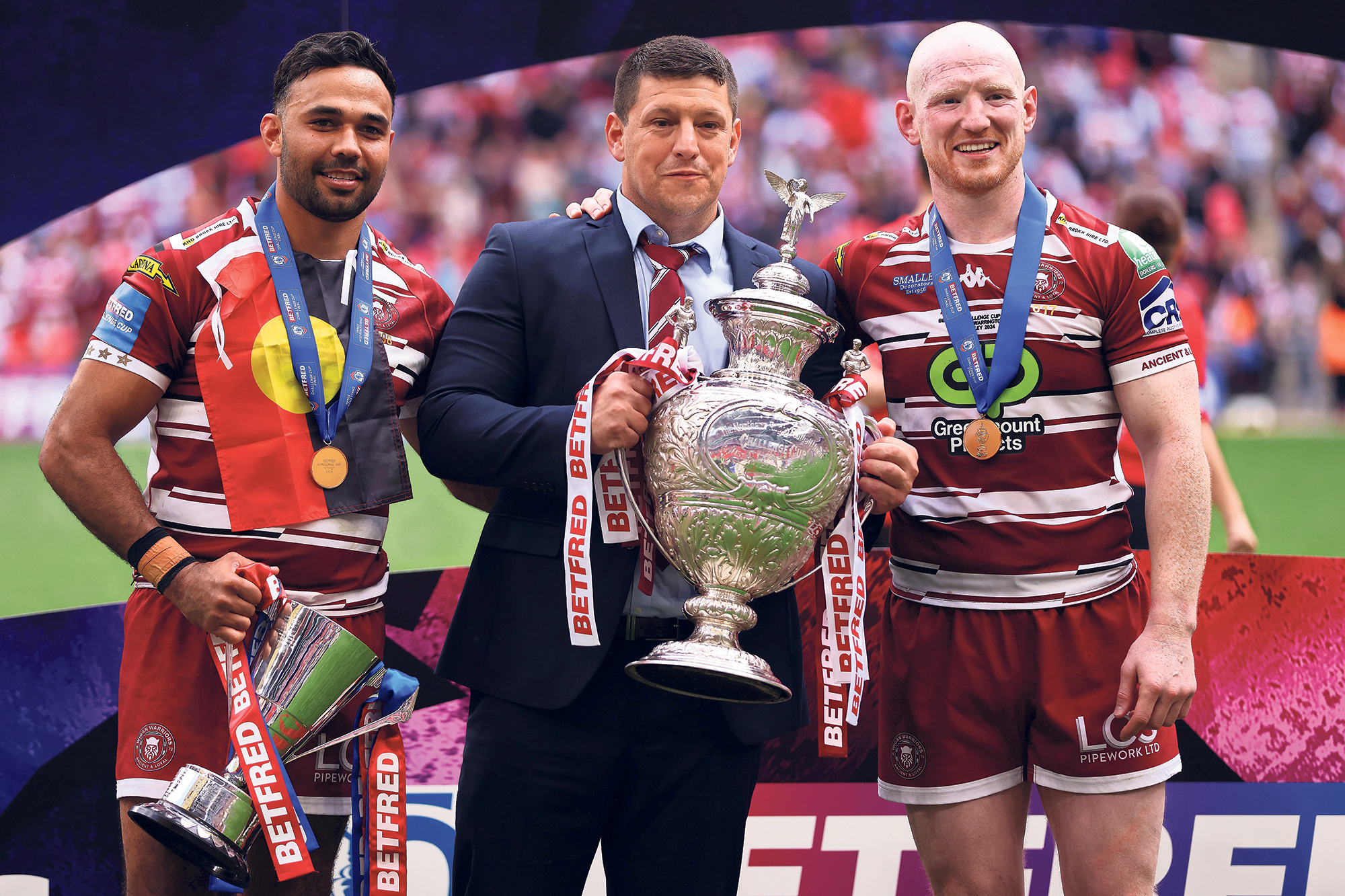 Wigan Warriors head coach Matt Peet on Eric Cantona, culture and foster caring