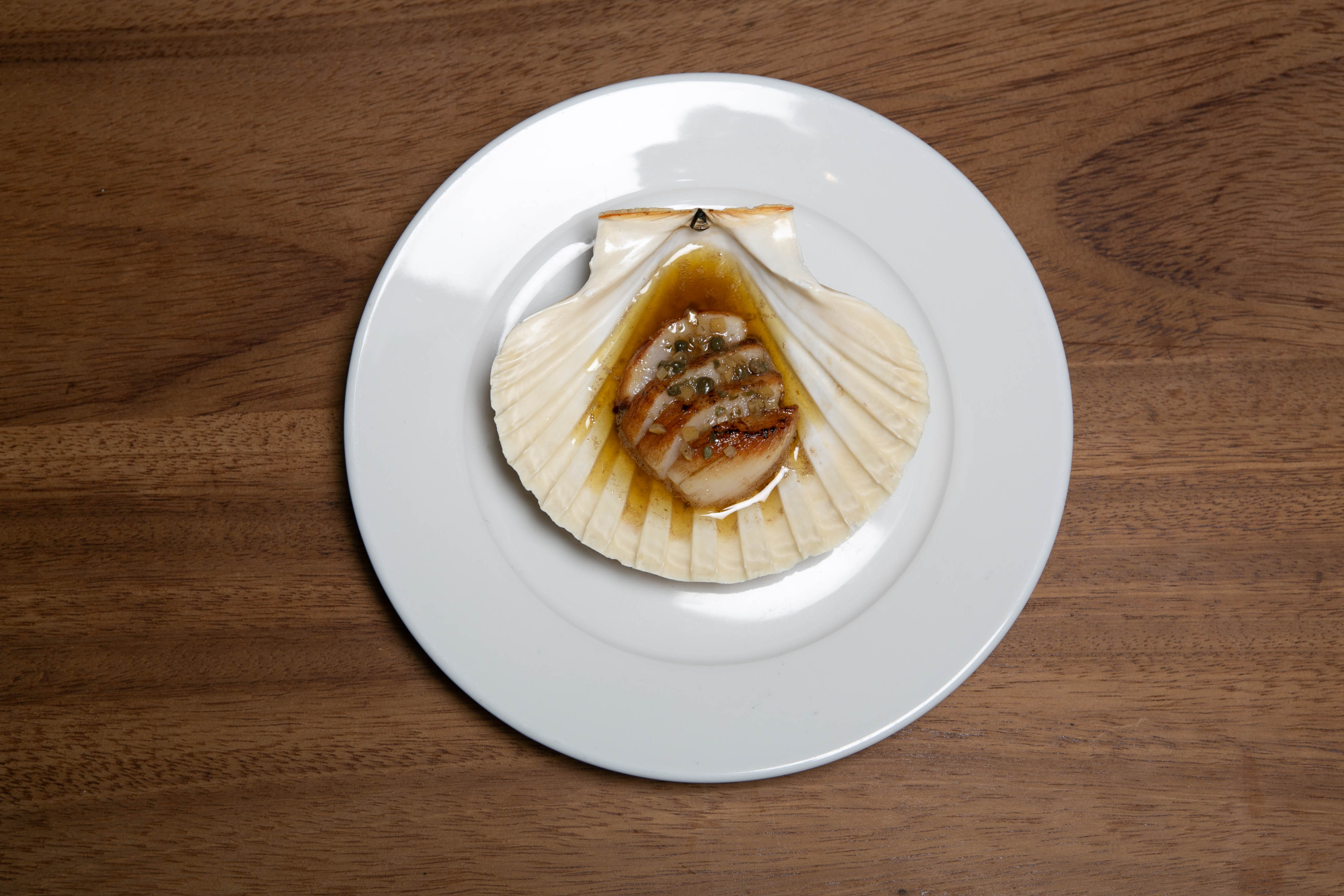 Worth shelling out for: Cantaloupe’s Tarbert scallop