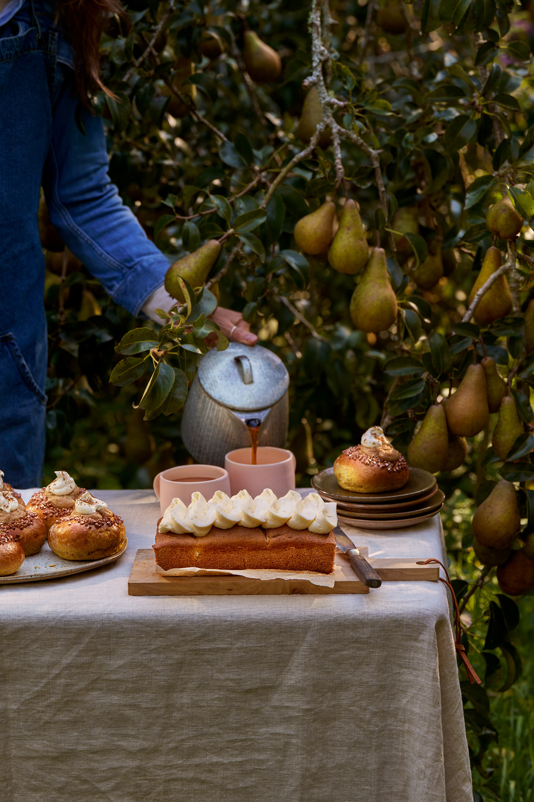 Sticky toffee, spiced buns, ‘double’ crumble – autumn baking recipes