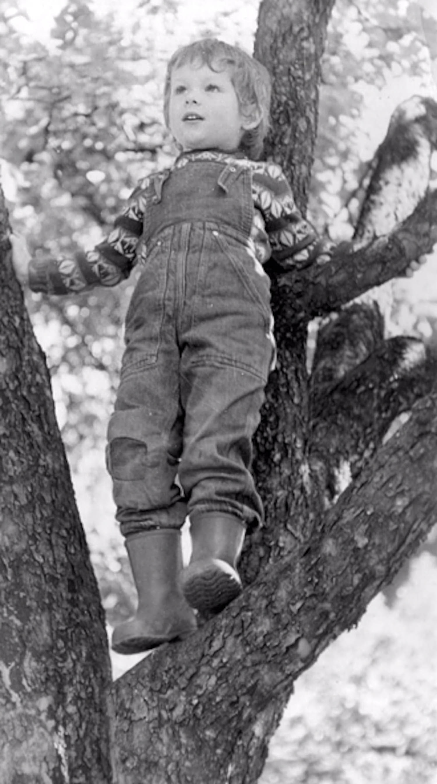 A young Felix Baumgartner, who was raised in Salzburg, Austria