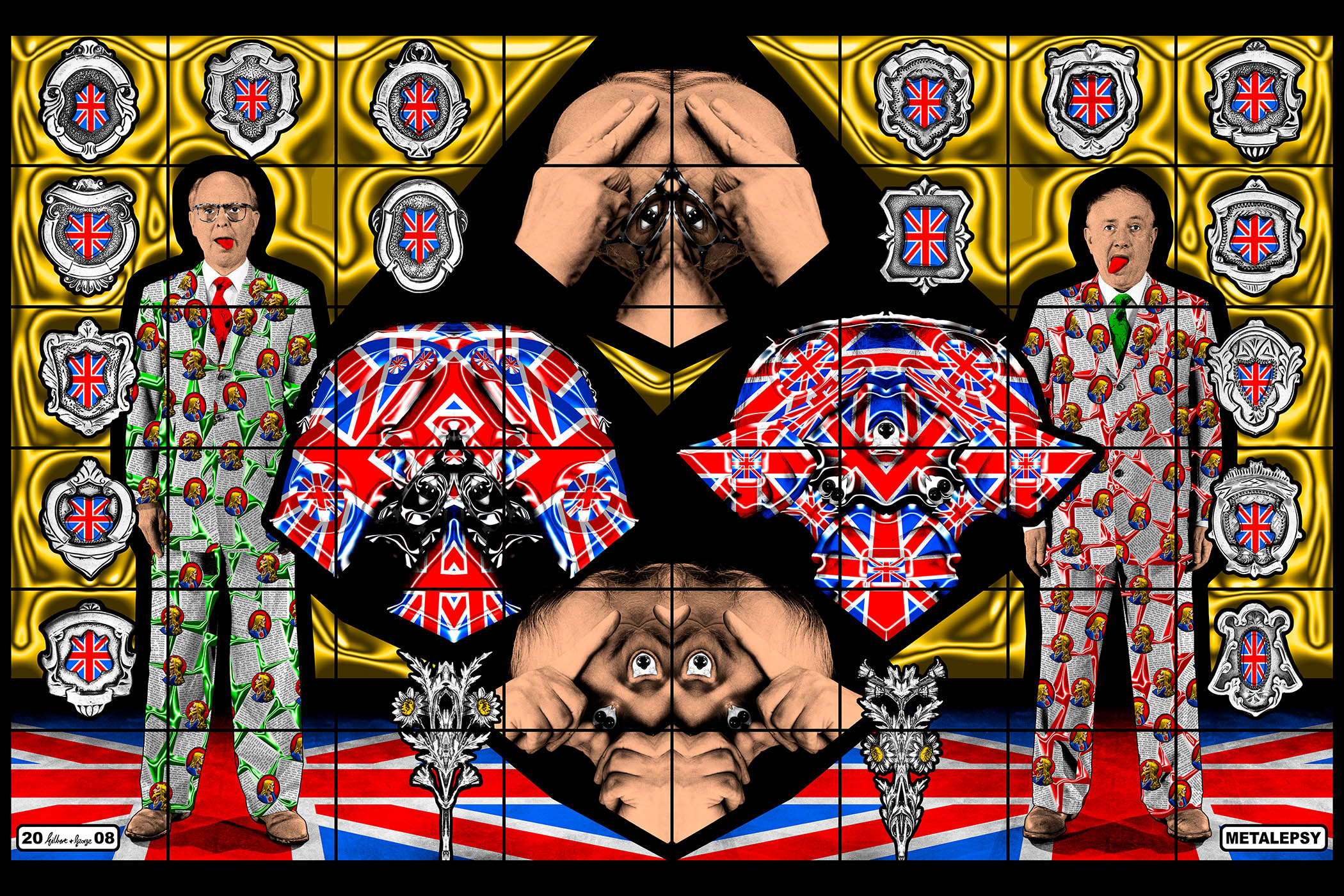 Gilbert & George’s 21st Century Pictures – eye-popping but empty