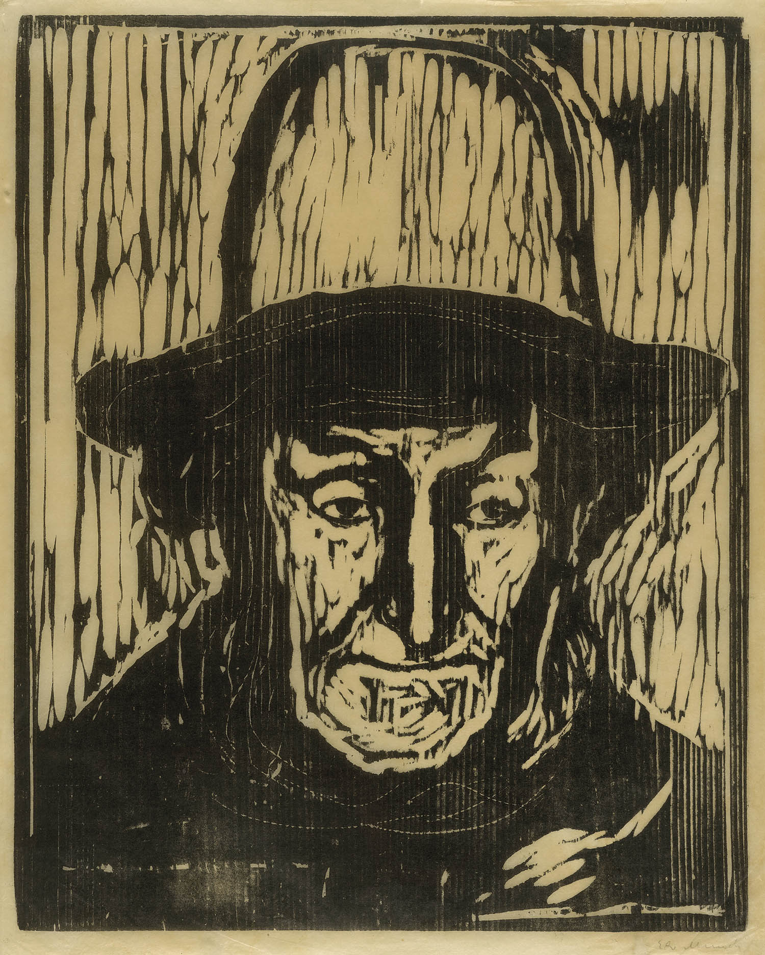 ‘Inky darkness’: Munch’s The Old Fisherman, 1897.