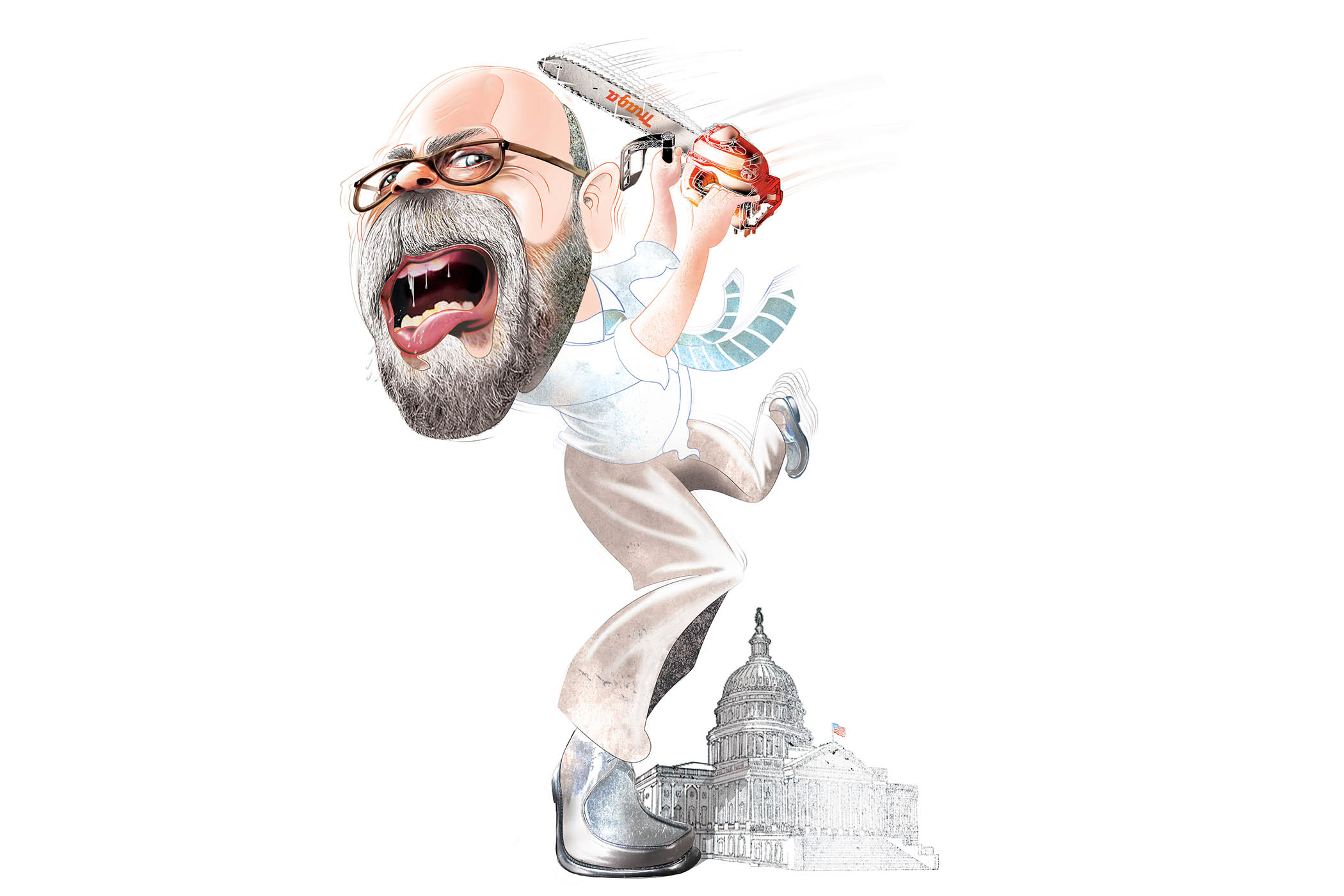 Russell Vought, Maga’s shutdown ‘bulldog’