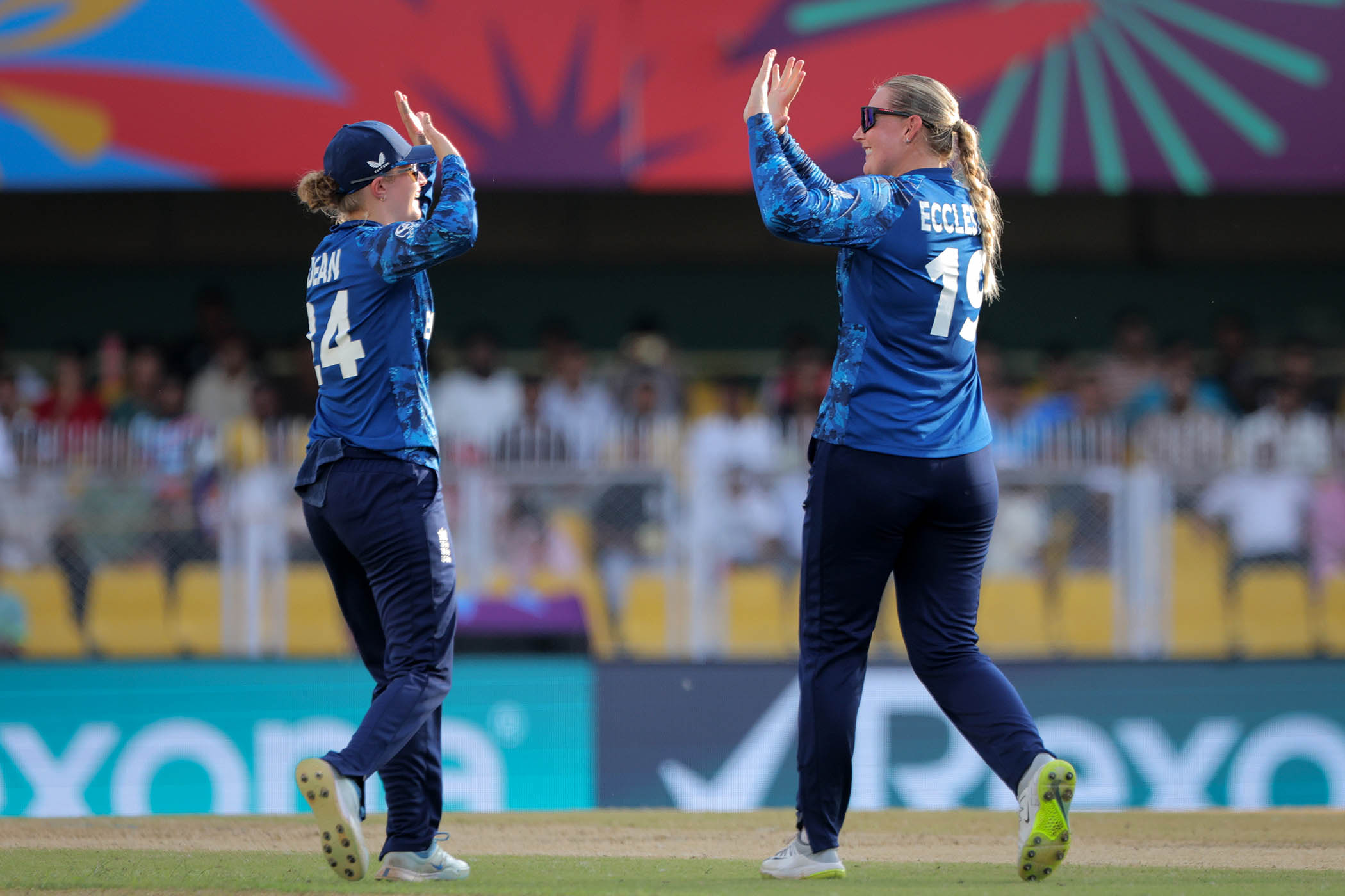 England’s queens of spin enjoy view from the top