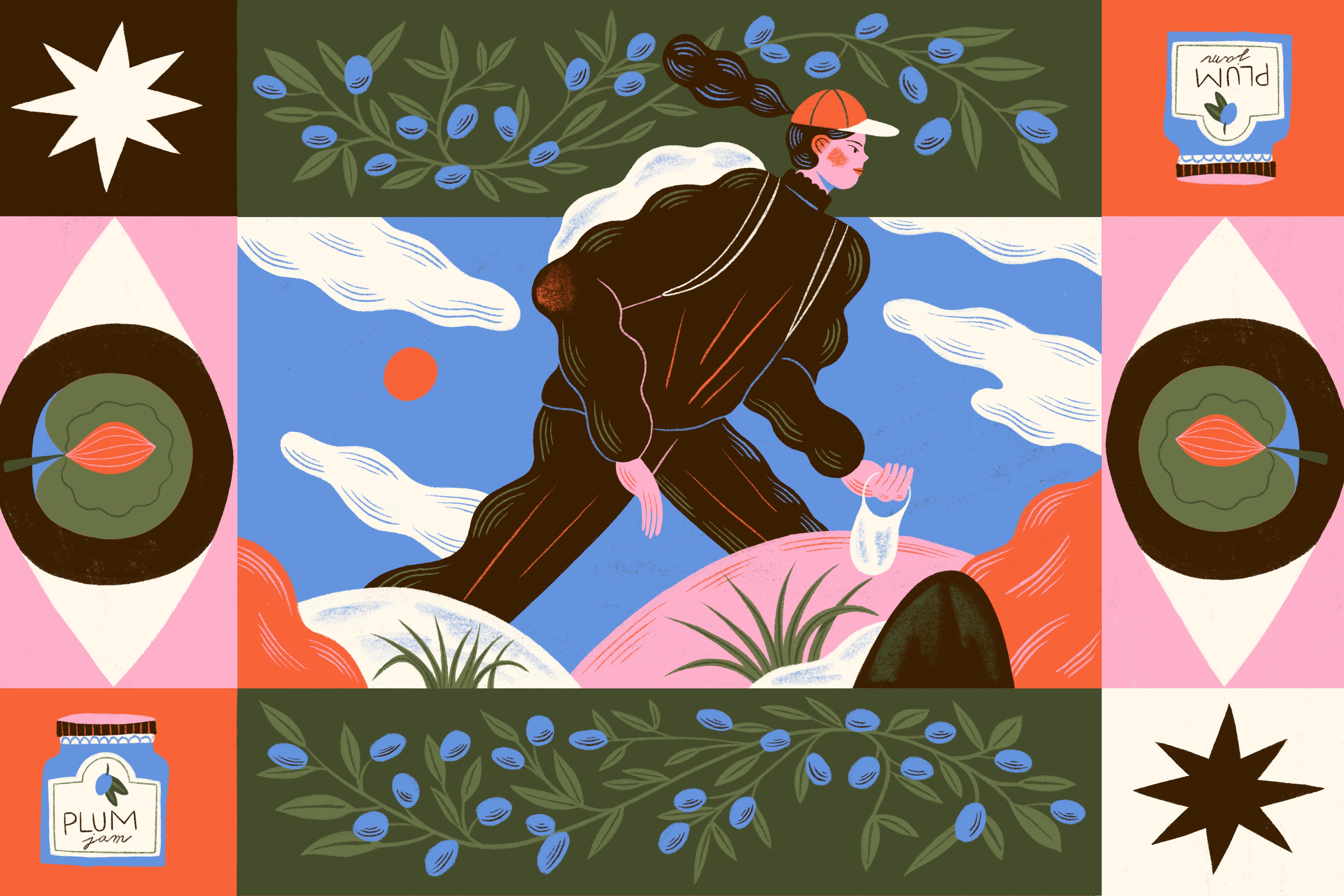 ‘Virtually invisible, I creep, panther-swift, into the thicket…’