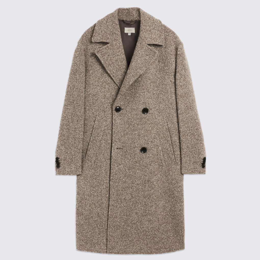 Coat, £299, Moss