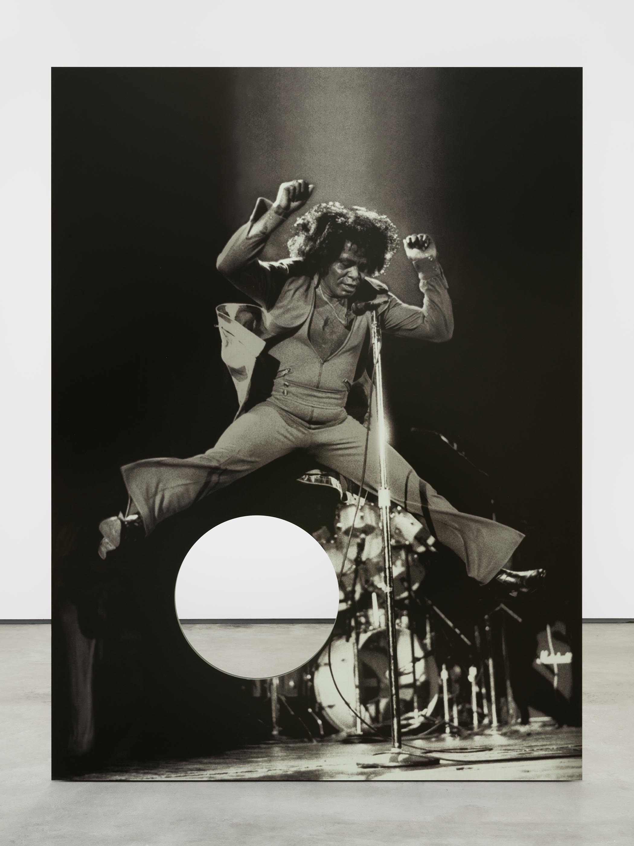 Arthur Jafa’s portrait of a spreadeagled James Brown