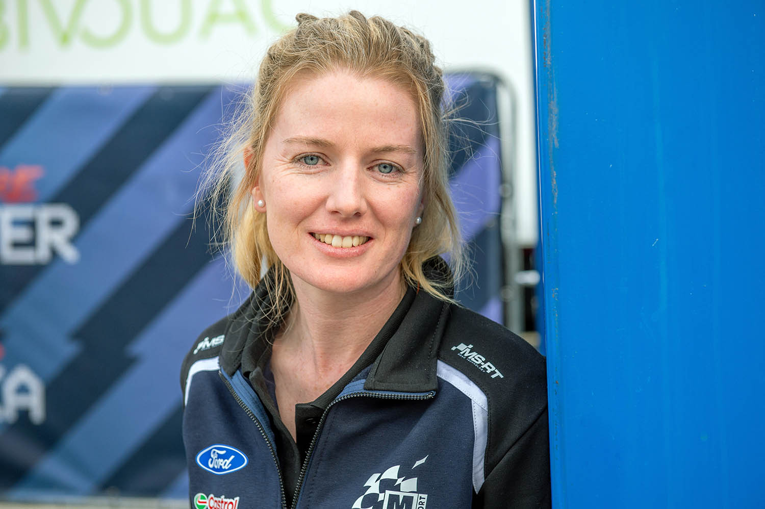 British motorsport engineering company M-Sport coordinator Samantha Gray