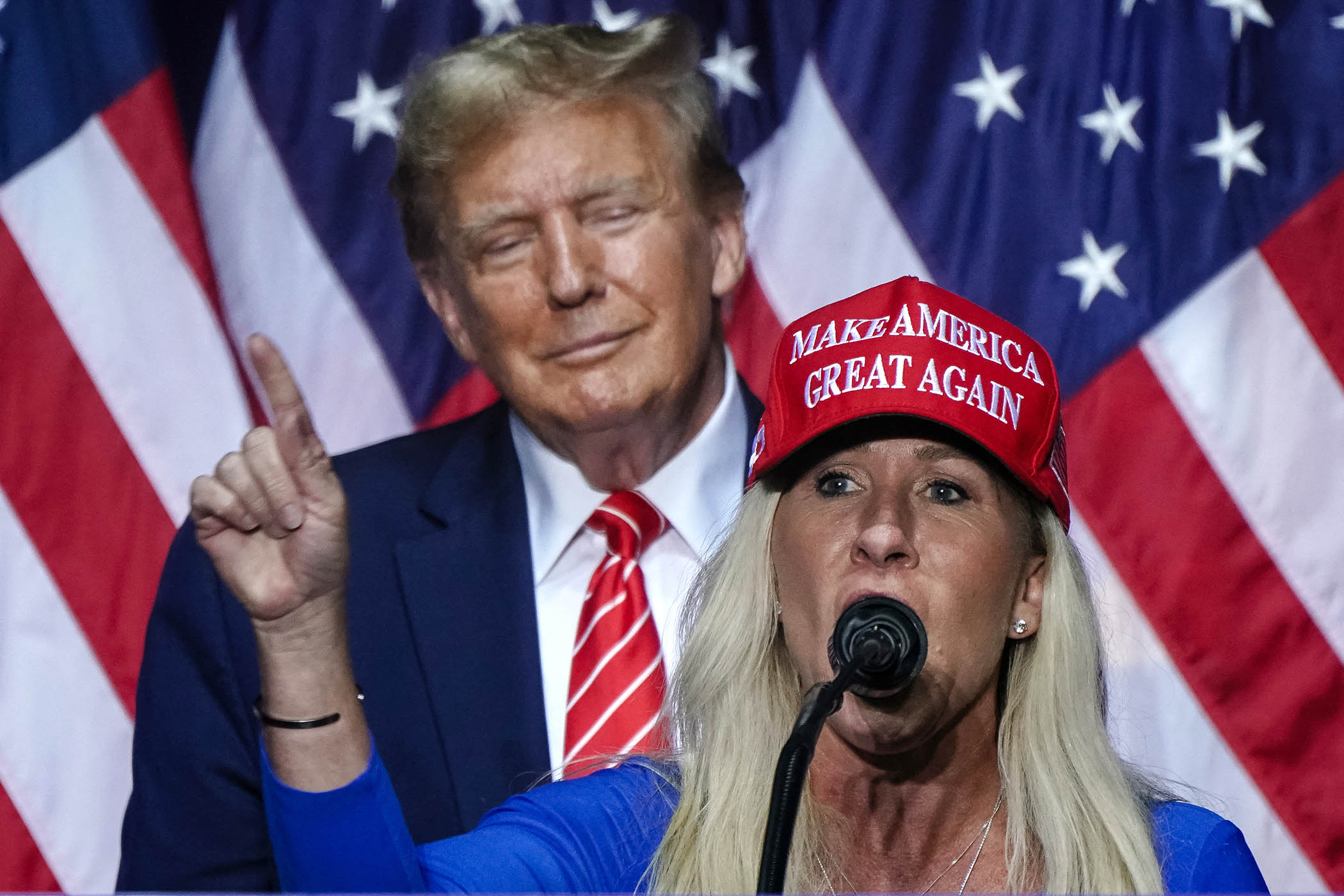 Trump’s Argentine bailout stokes growing dissent among Maga faithful
