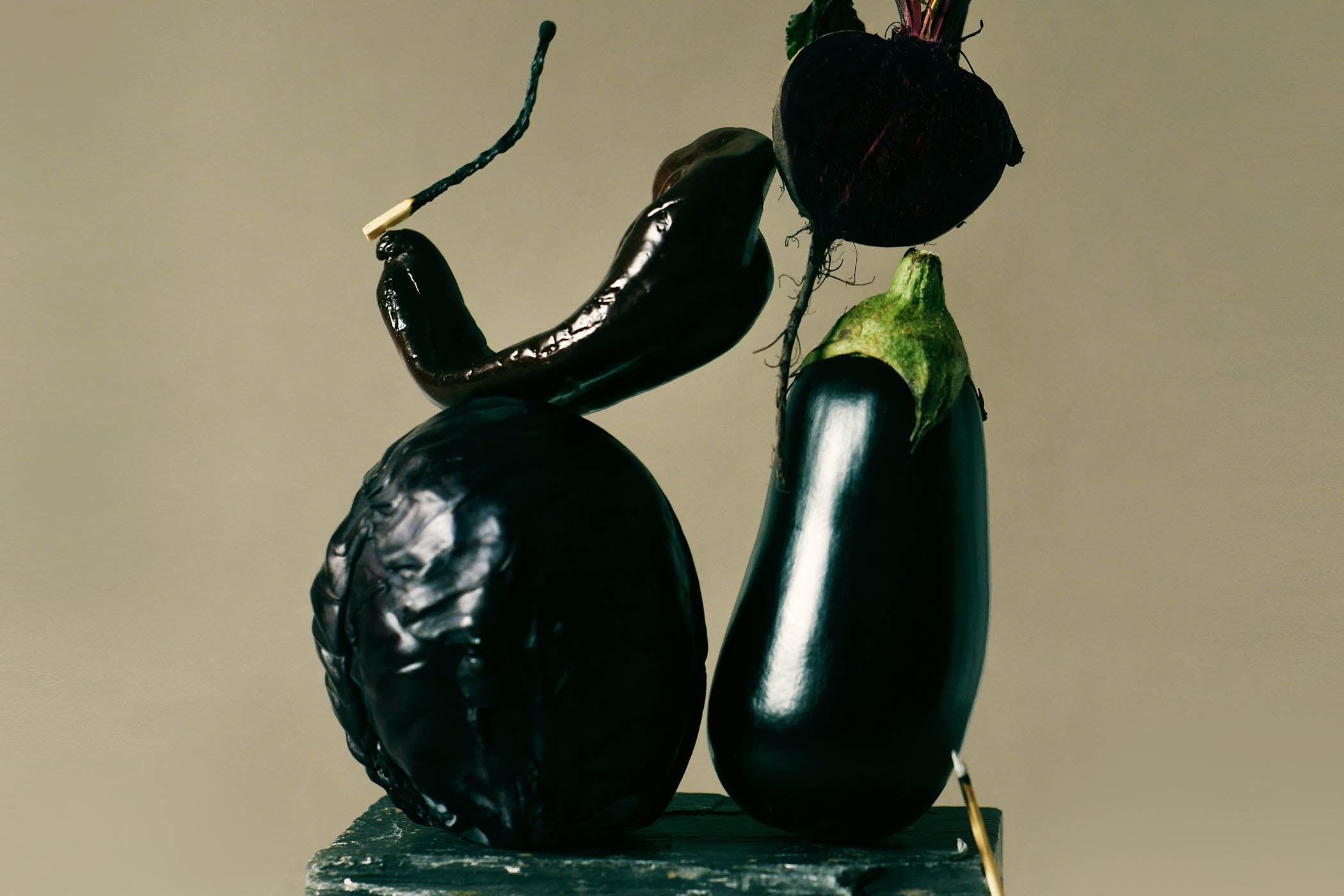 Their dark materials: the chefs cooking with black food