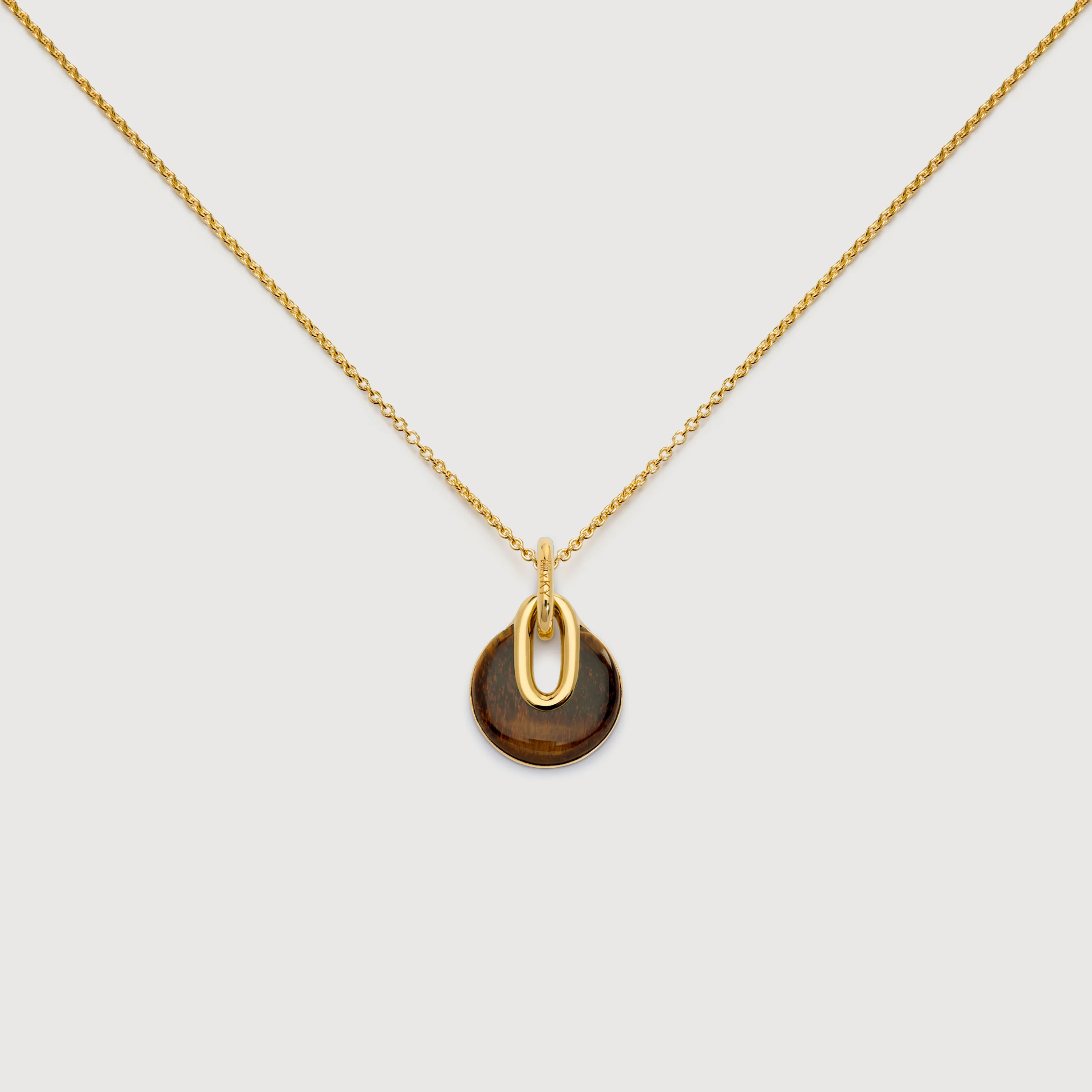 Kate Young gemstone necklace, £189, Monica Vinader
