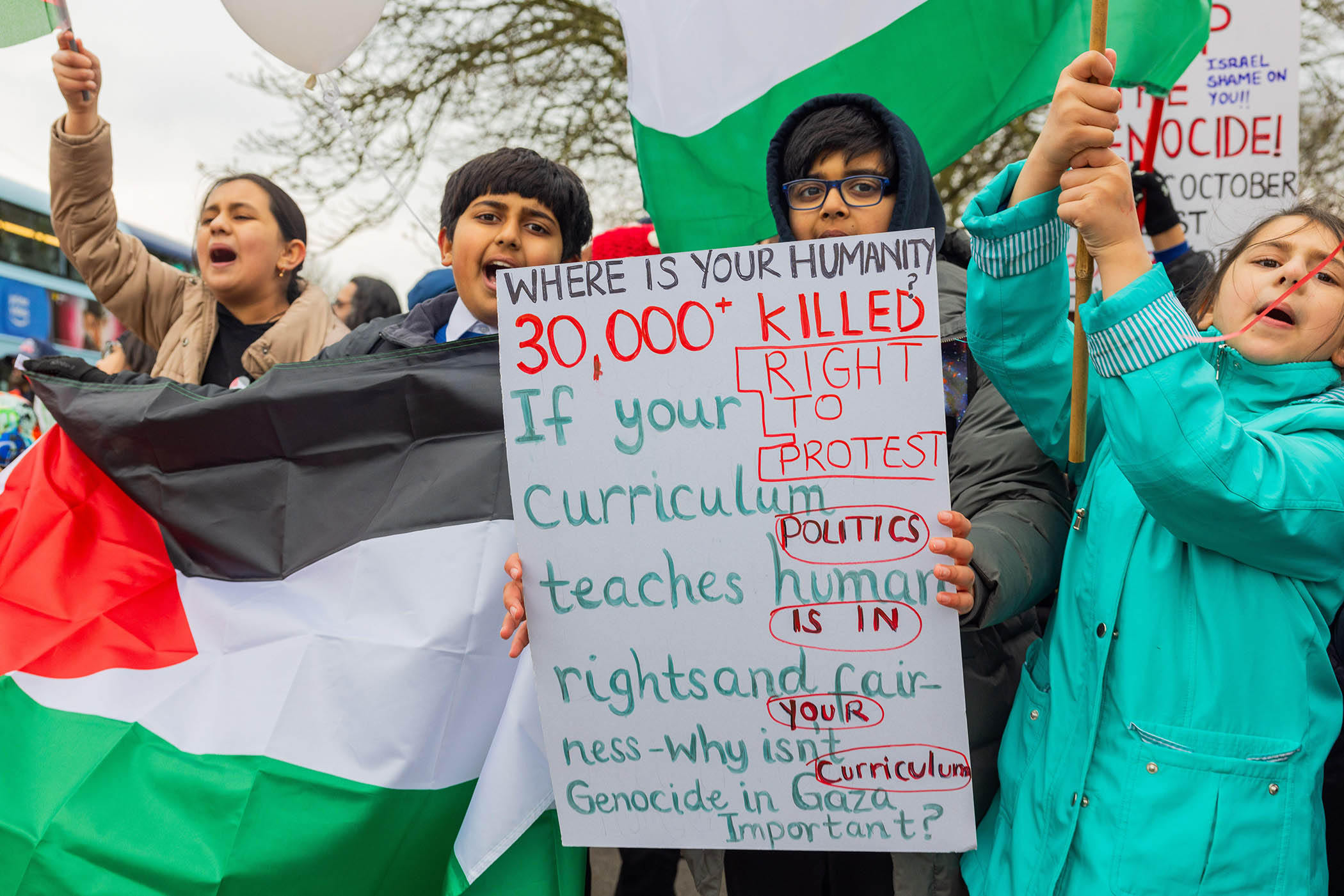 Schools silence our children on Gaza, but they cannot blind them to injustices