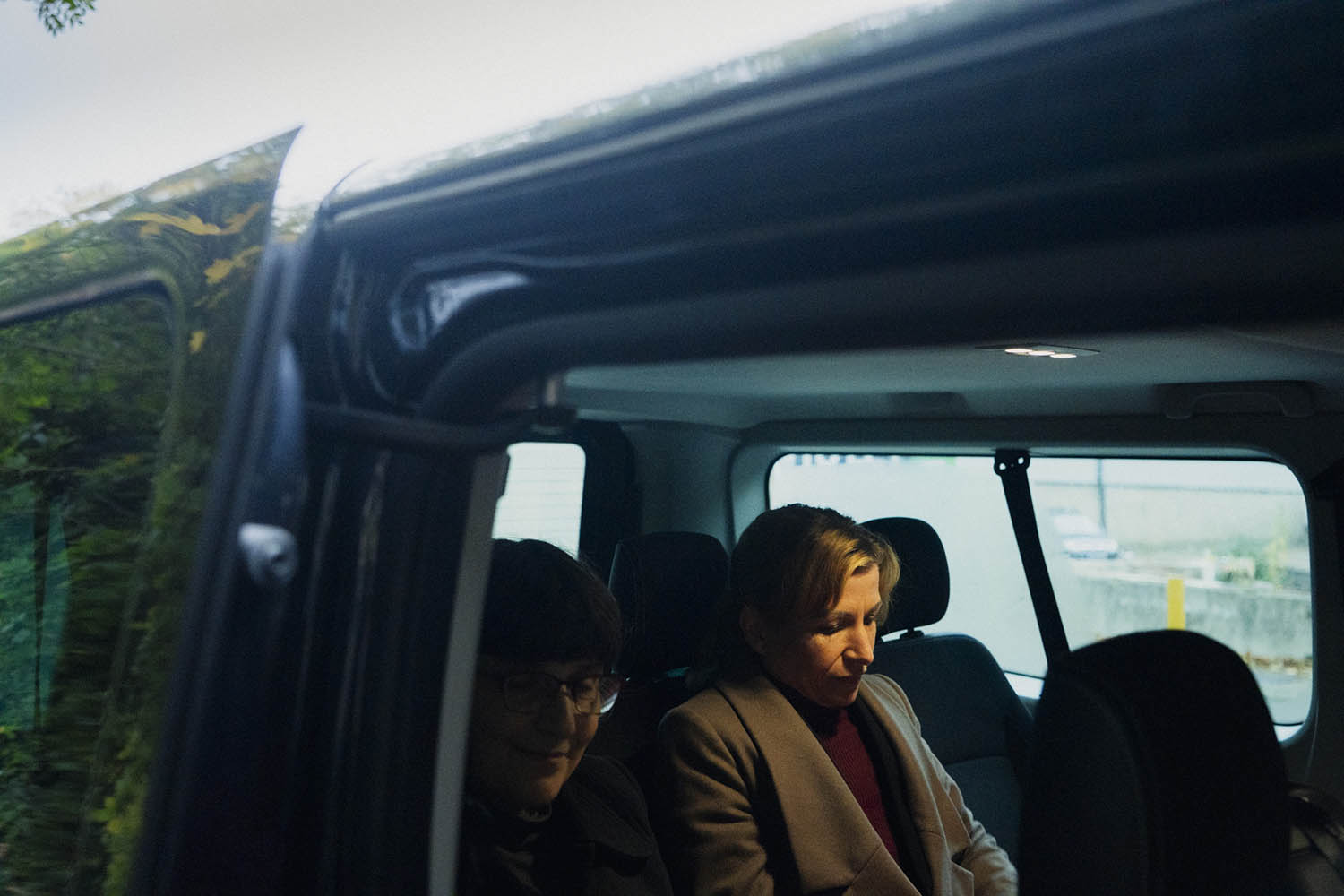 The ‘sinister van with decidedly un-sinister people’