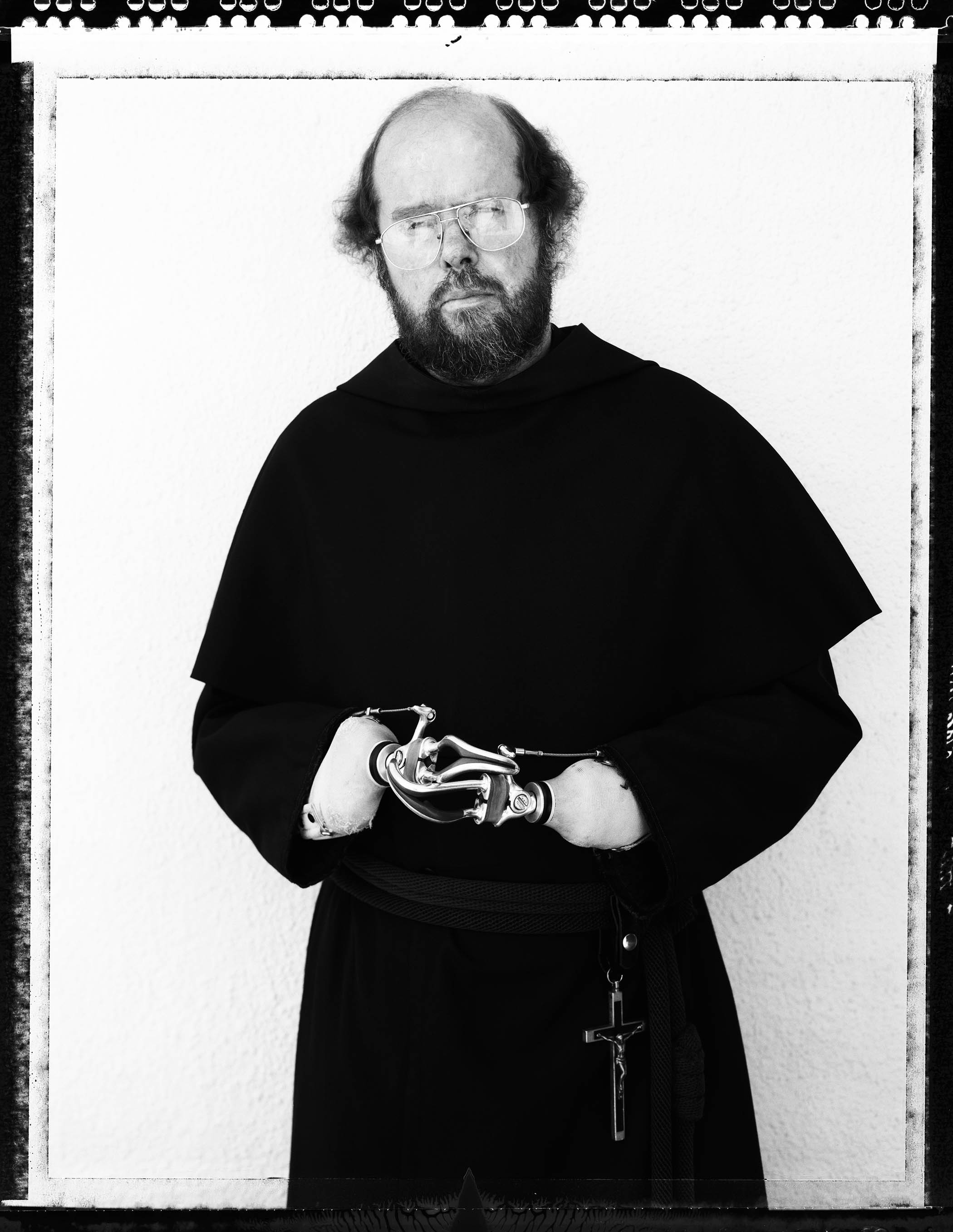 Father Michael Lapsley lost an eye and both hands to a letter bomb