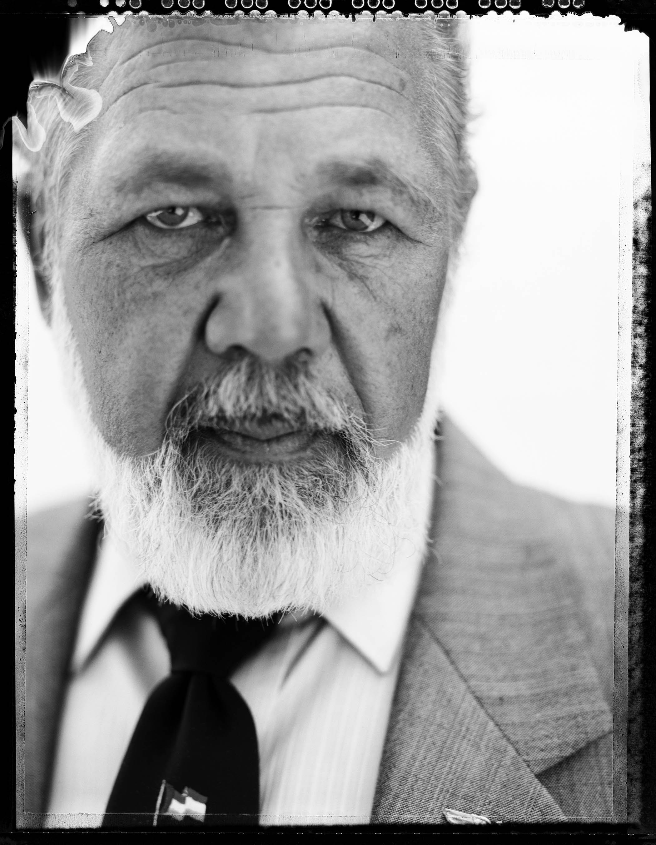 Eugène Terre’Blanche, leader of the far-right Afrikaner Resistance Movement, applied for amnesty for acts of political thuggery